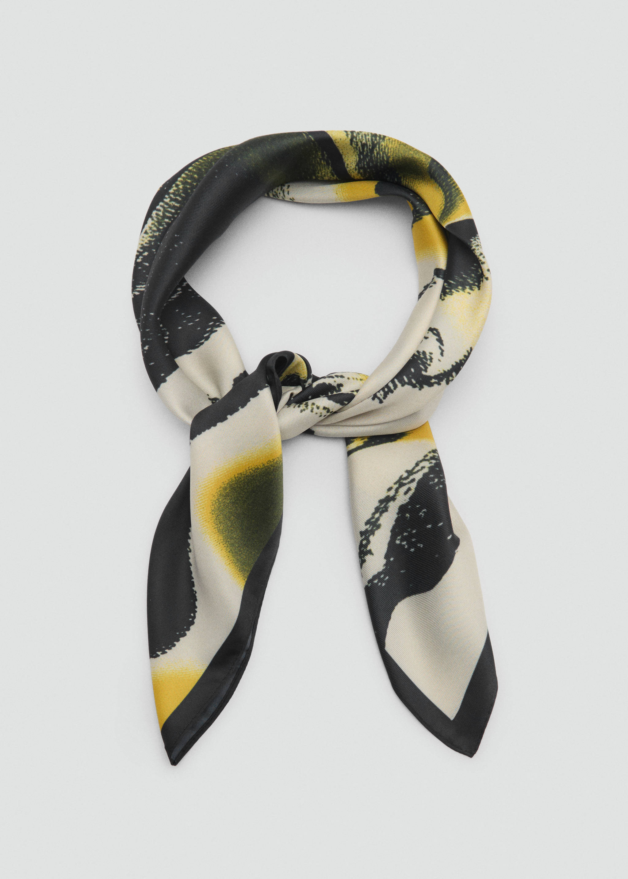 Foulard stampa astratta - Dettaglio dell'articolo 1