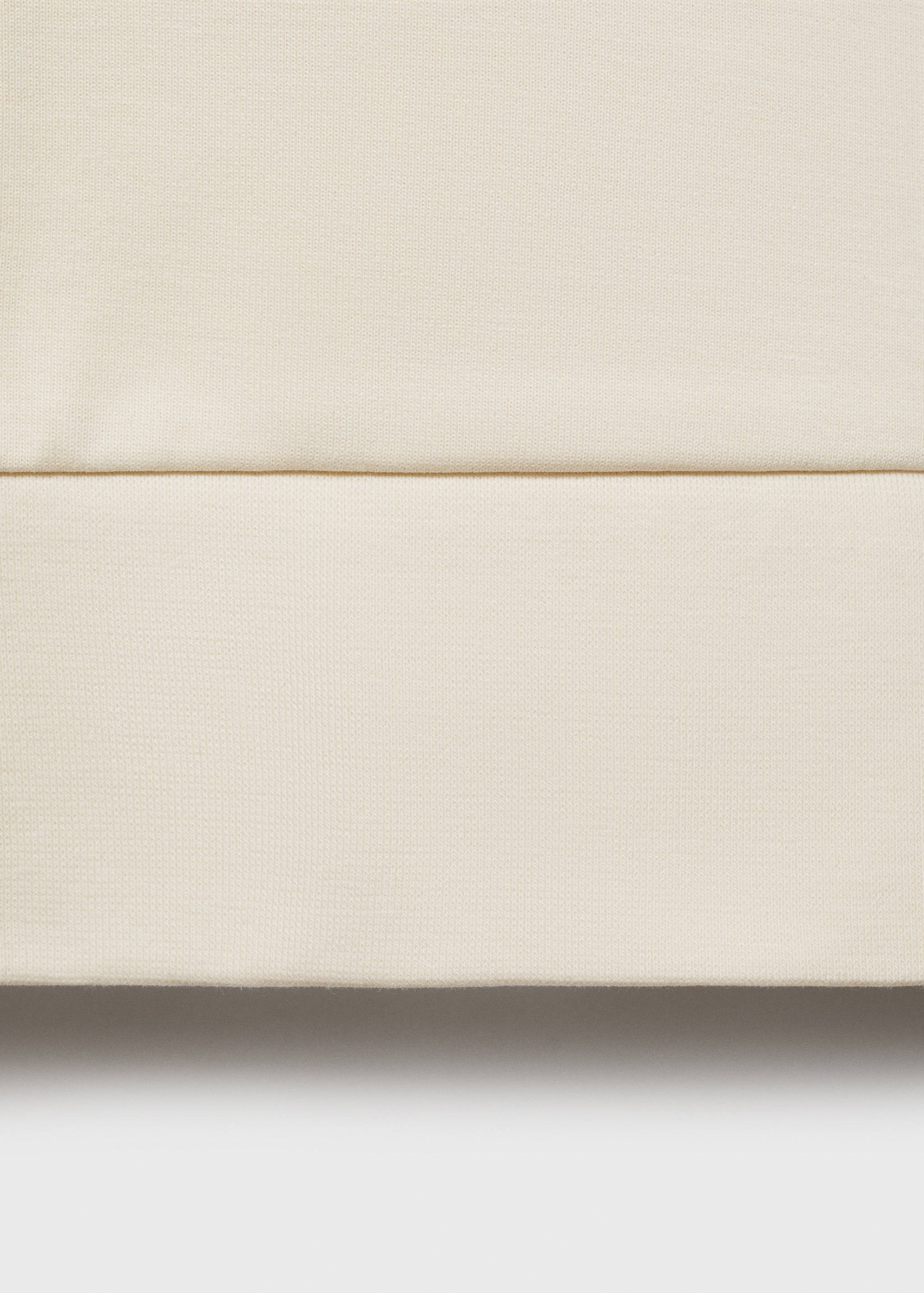 Regular-fit cotton sweatshirt with zip - Details of the article 0