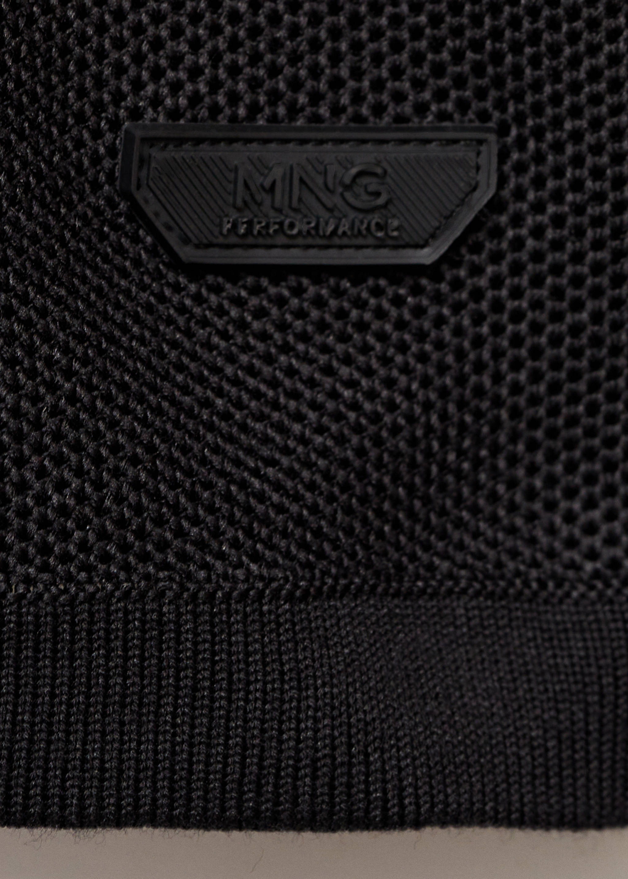 Polo shirt with COOLMAX® technology structure - Details of the article 0