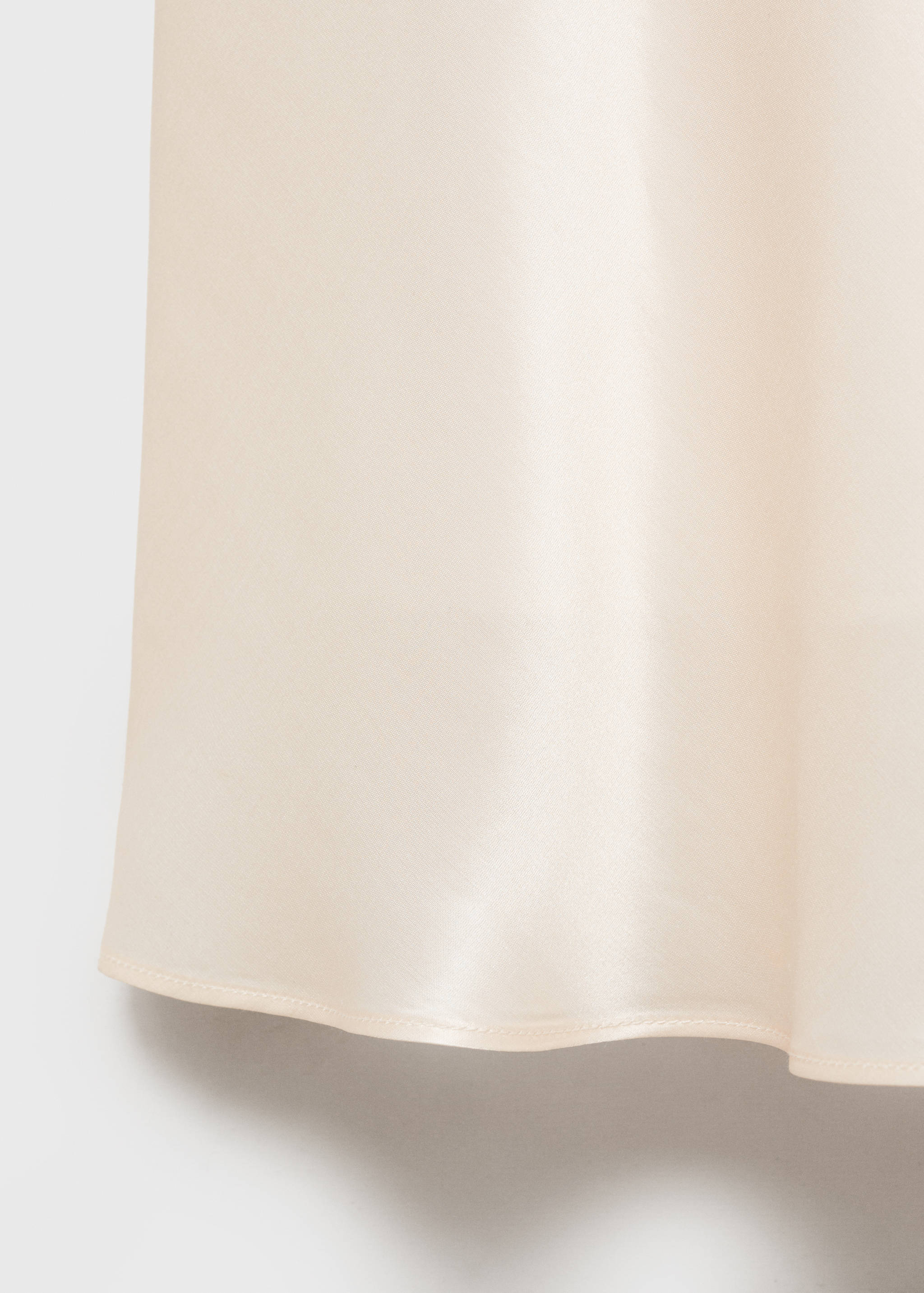 Robe soie encolure drapée - Détail de l'article 0