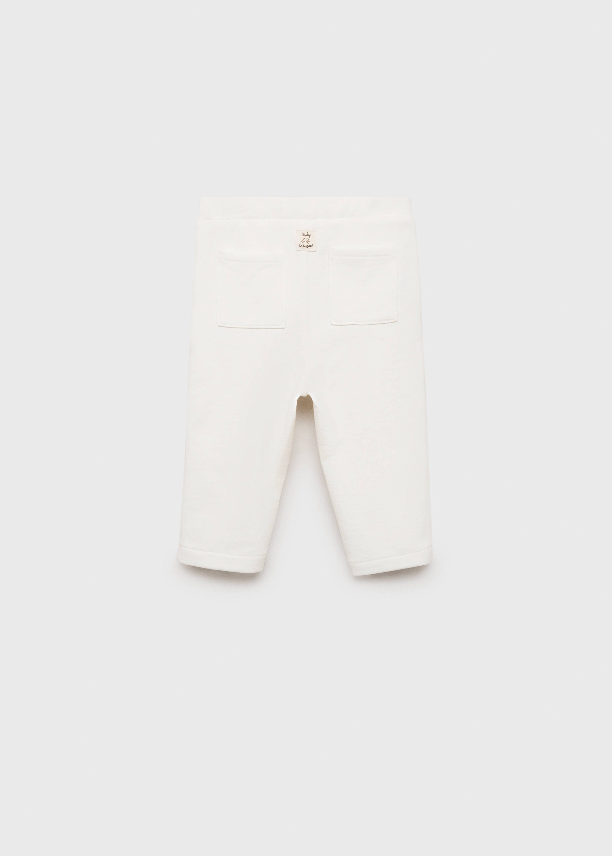 Contrast-stripe linen trousers - Details of the article 7