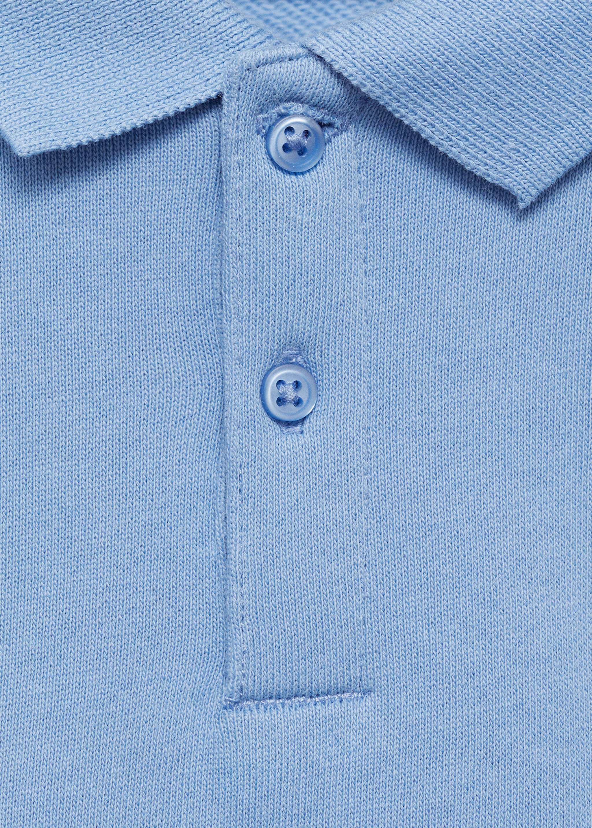 Polo sweatshirt with embroidery detail - Details of the article 8