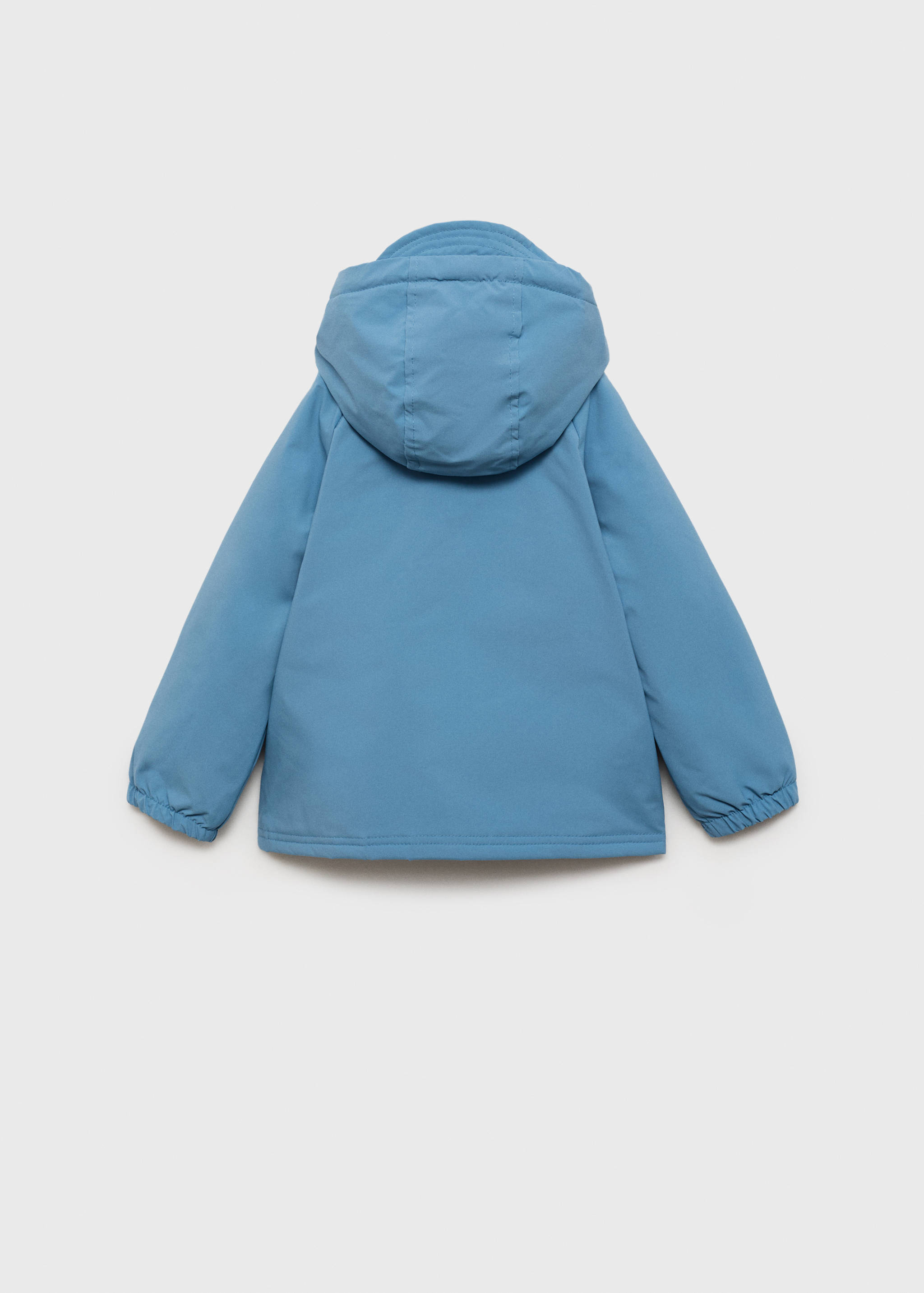 Quilted lining waterproof parka - Reverse of the article