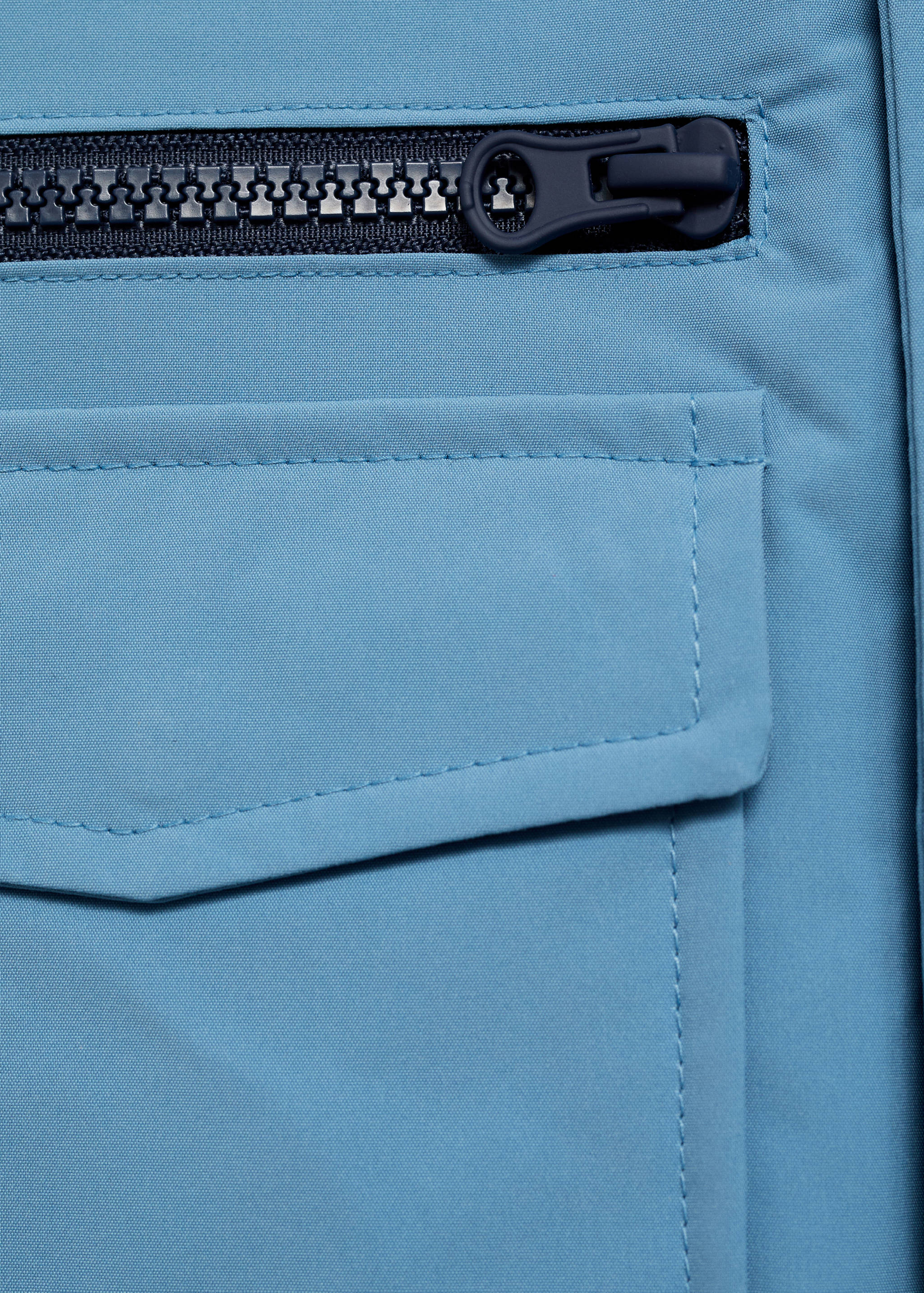 Quilted lining waterproof parka - Details of the article 8