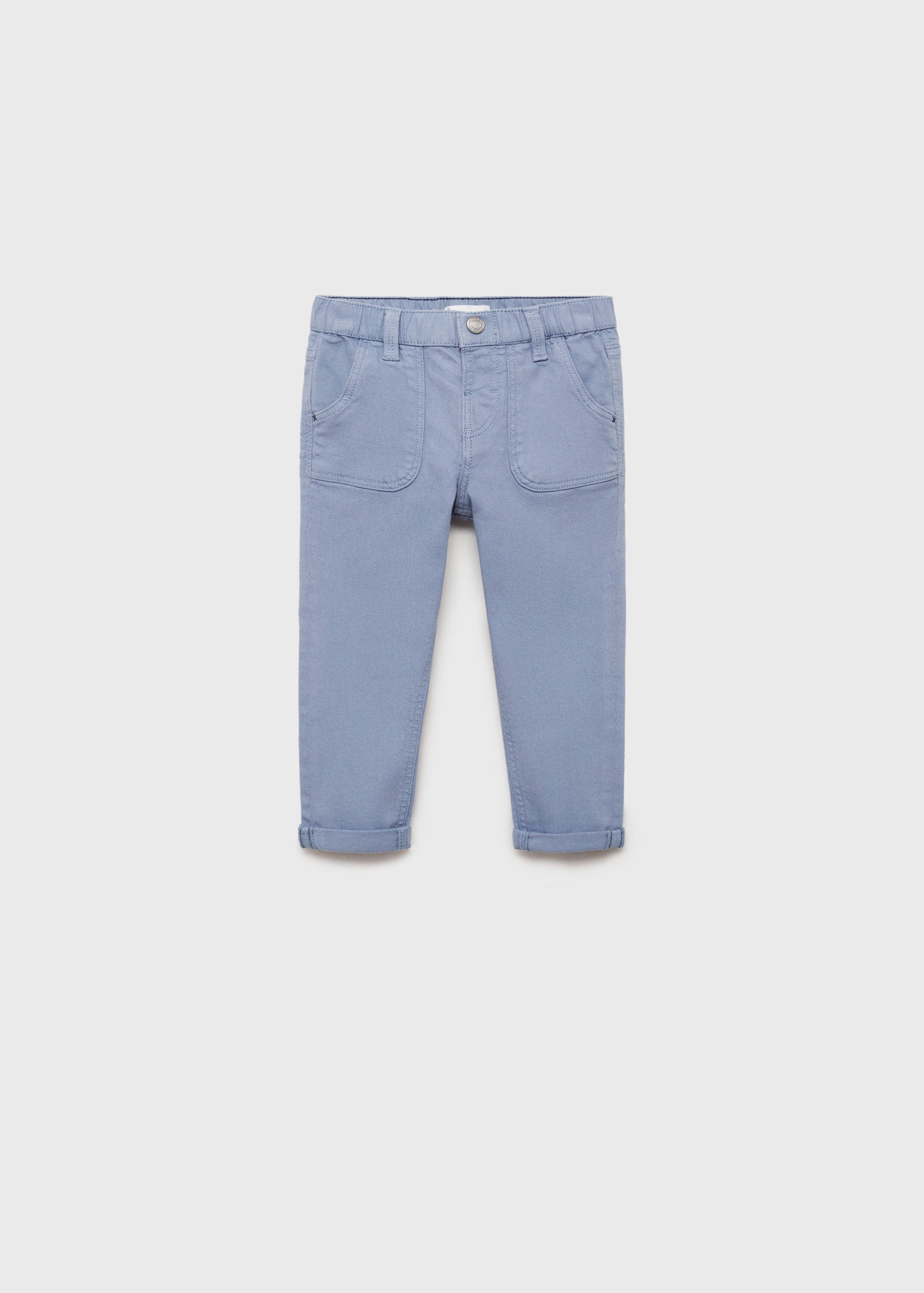 Skinny cotton trousers - Article without model