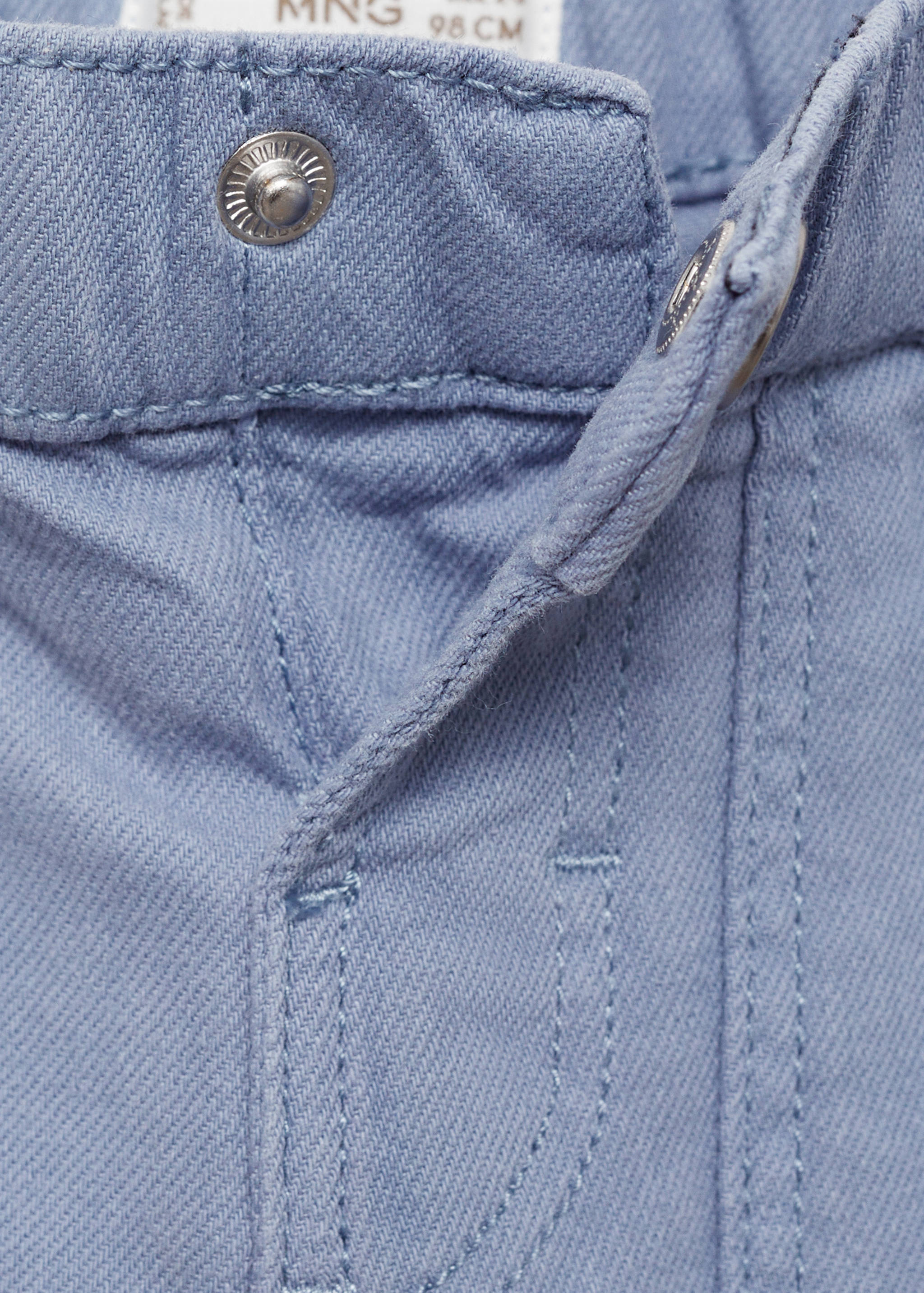Skinny cotton trousers - Details of the article 8