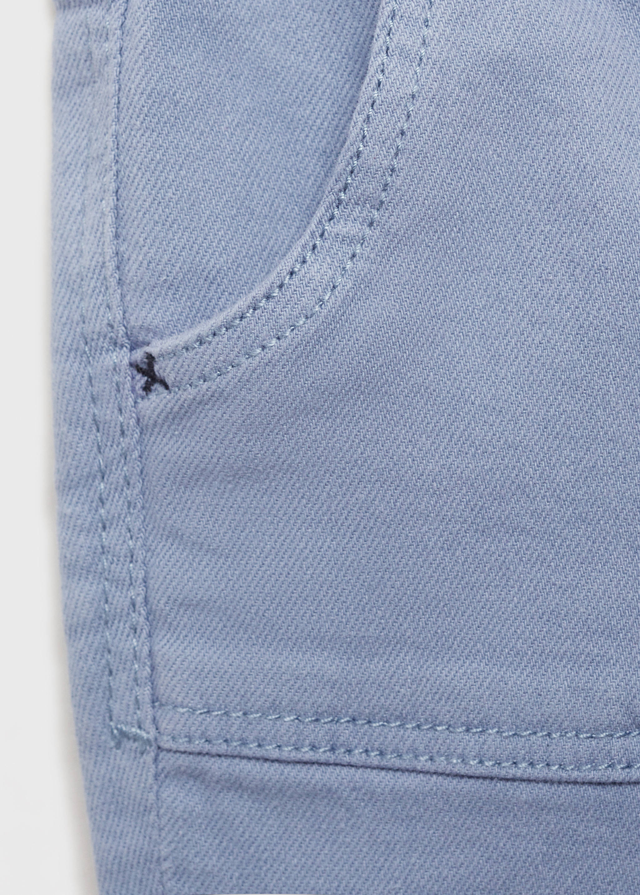 Skinny cotton trousers - Details of the article 0