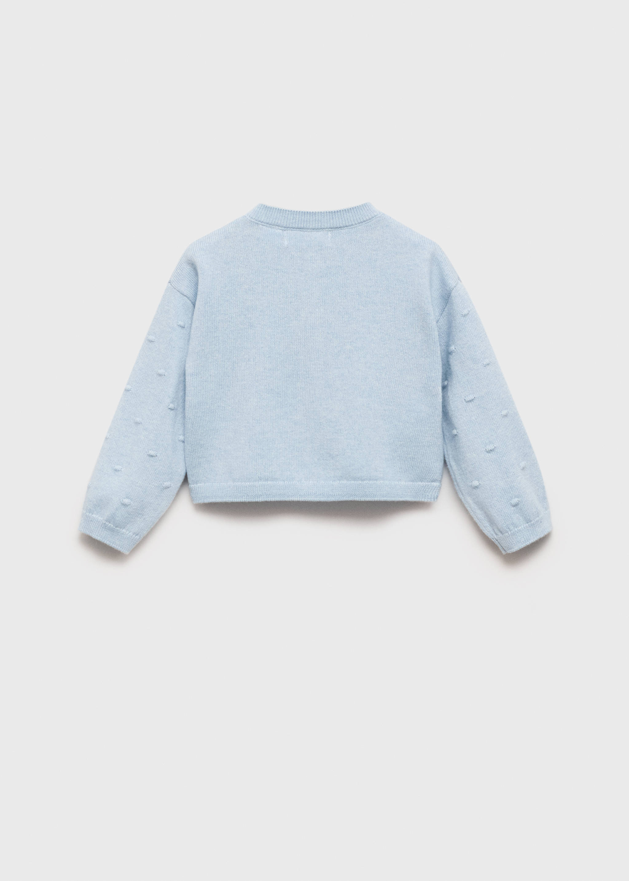 سترة محاكة مطرزة - الجهة الخلفية للمنتج