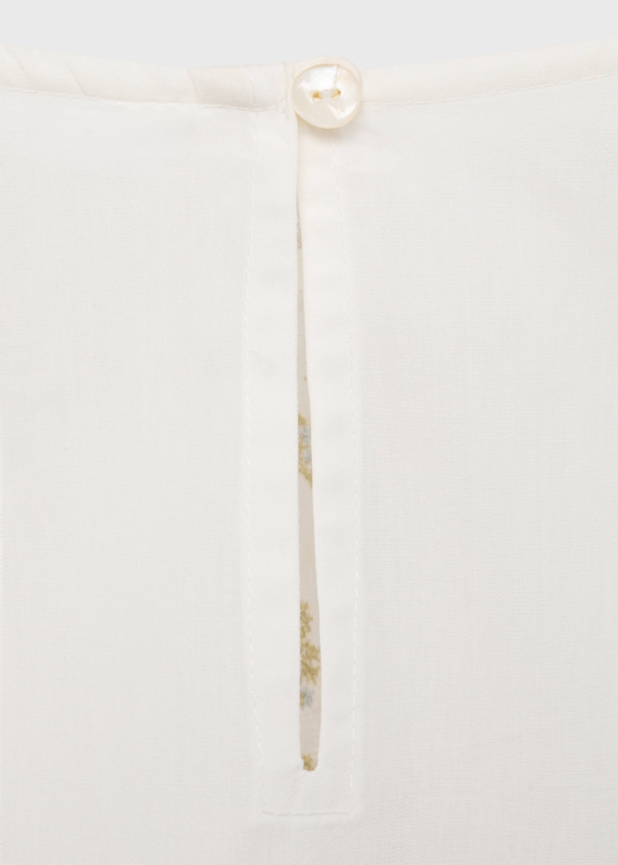 Floral embroidered blouse - Details of the article 0