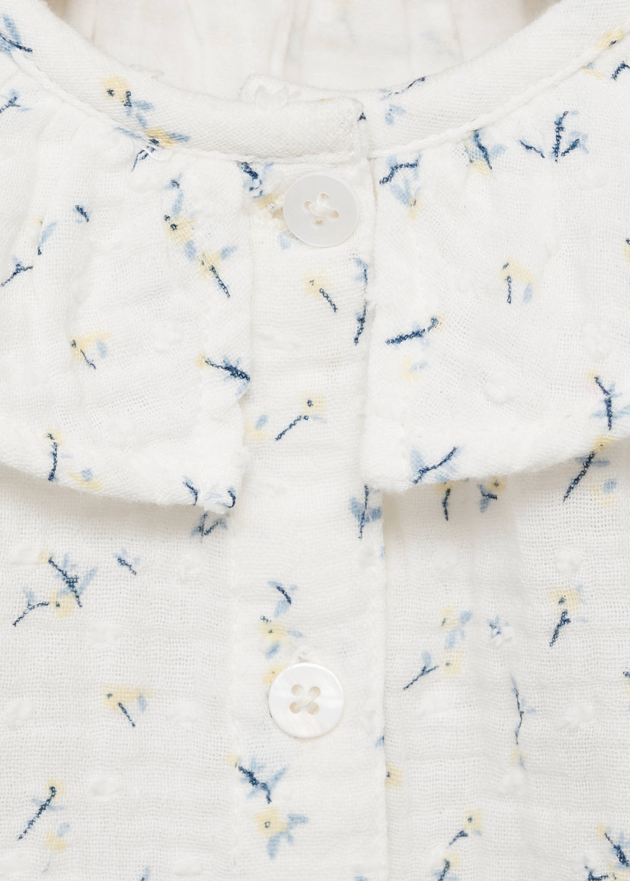 Blusa algodón estampado flores - Detalle del artículo 8