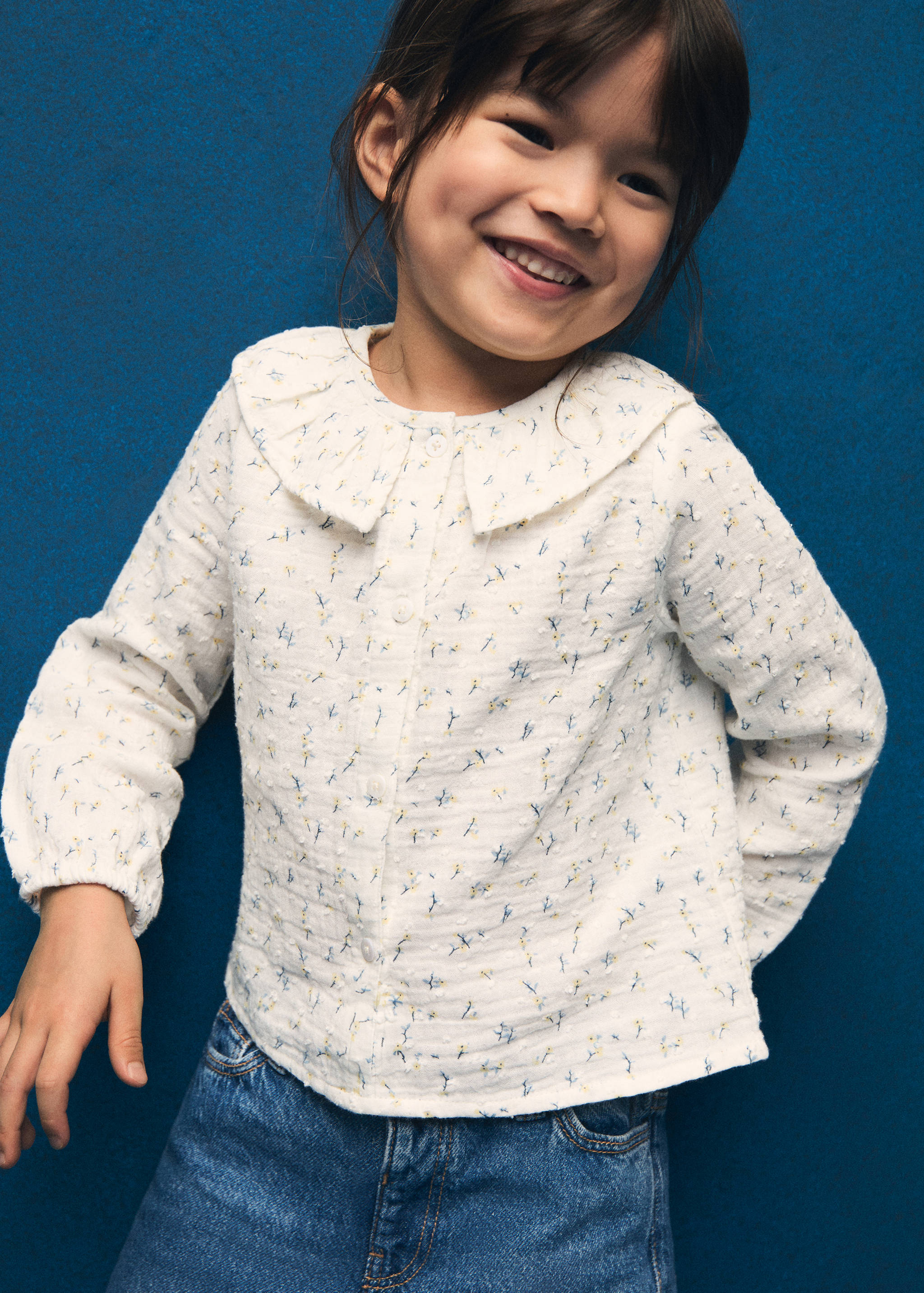 Blusa algodón estampado flores - Detalle del artículo 5