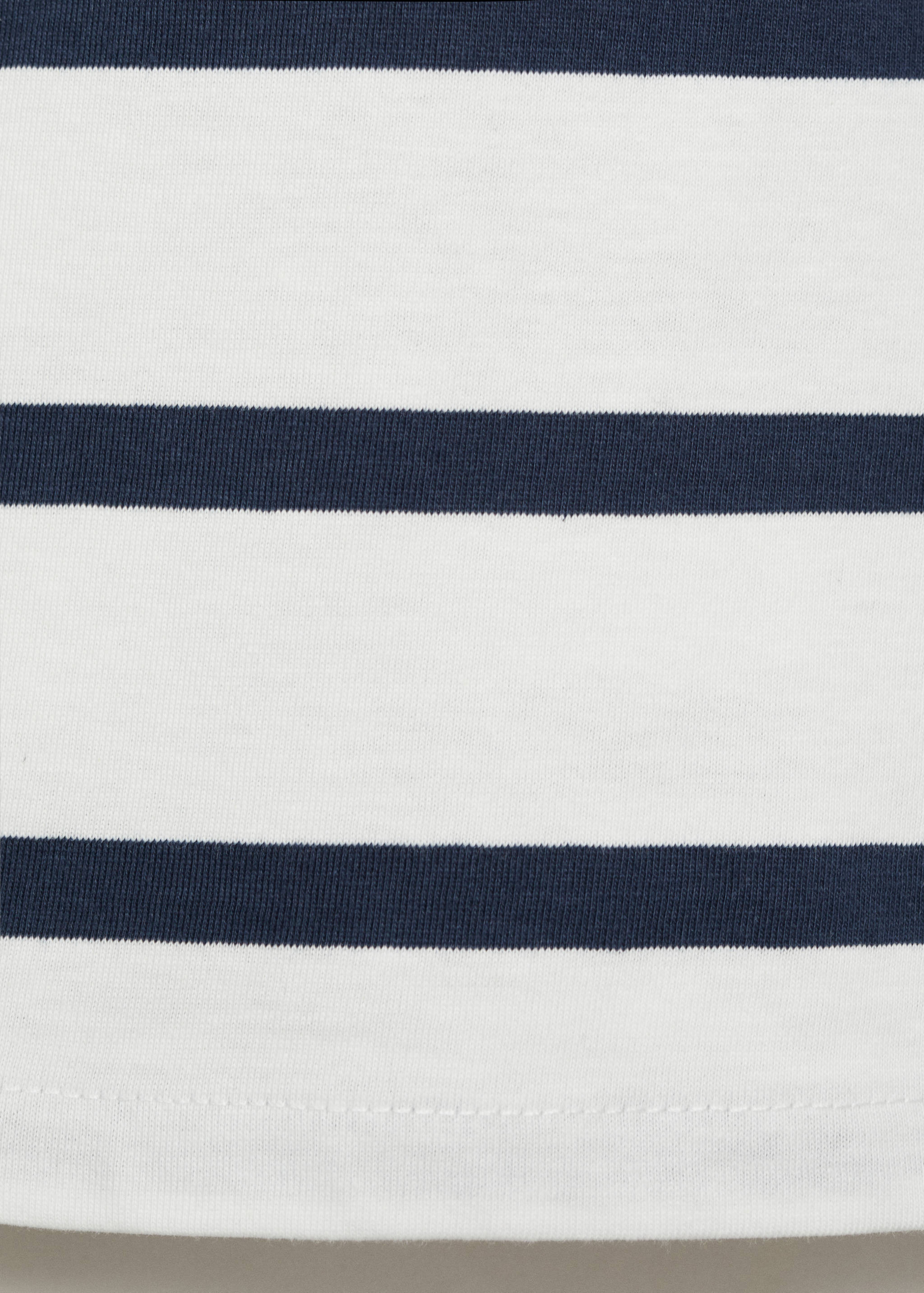 Striped cotton T-shirt - Details of the article 0