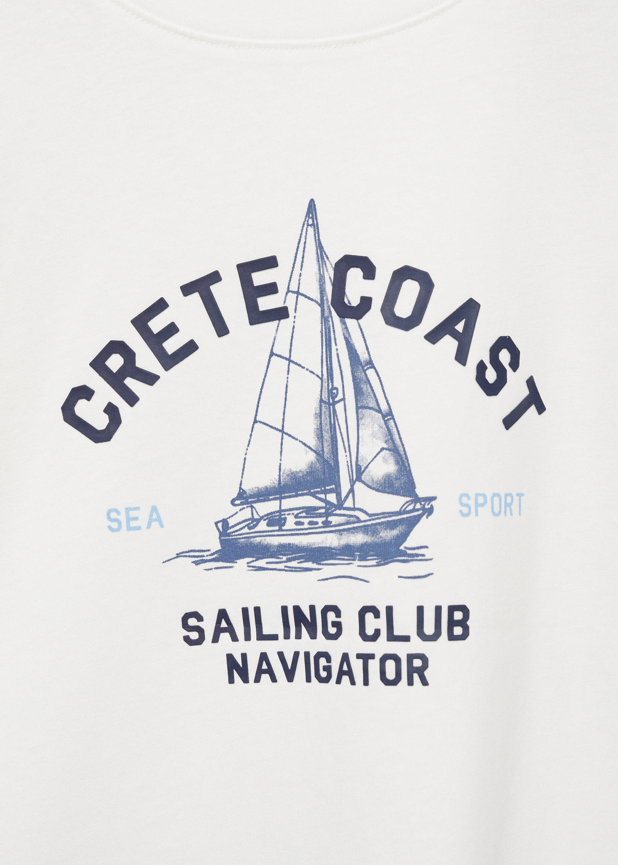 Printed cotton-blend T-shirt - Details of the article 8