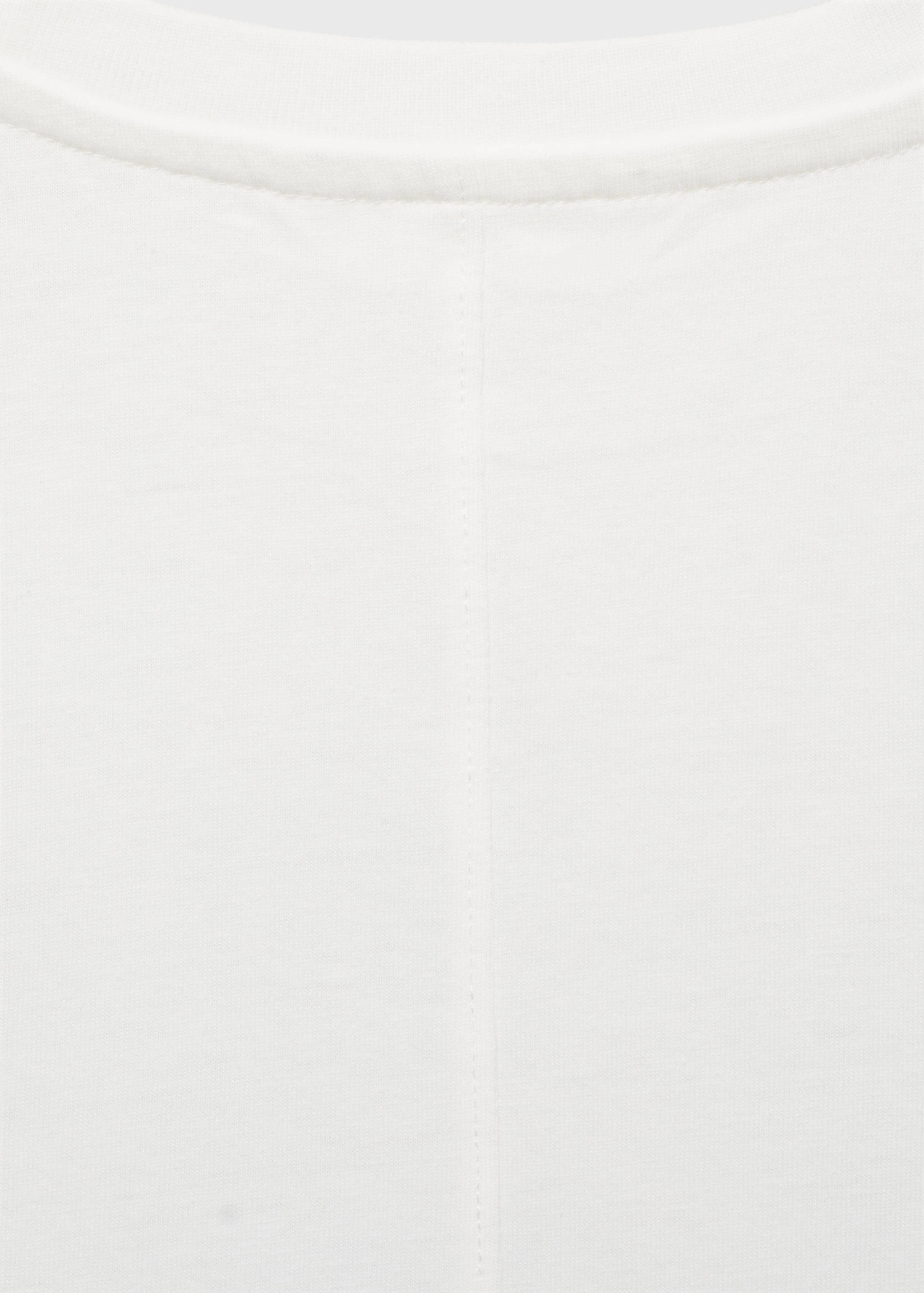 Printed cotton-blend T-shirt - Details of the article 0