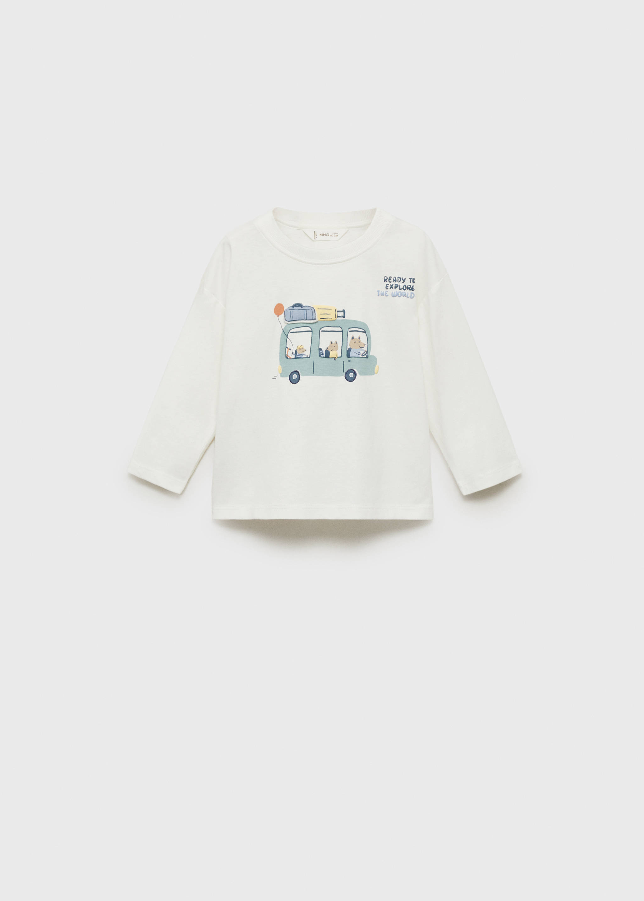 Cotton printed T-shirt - Article without model