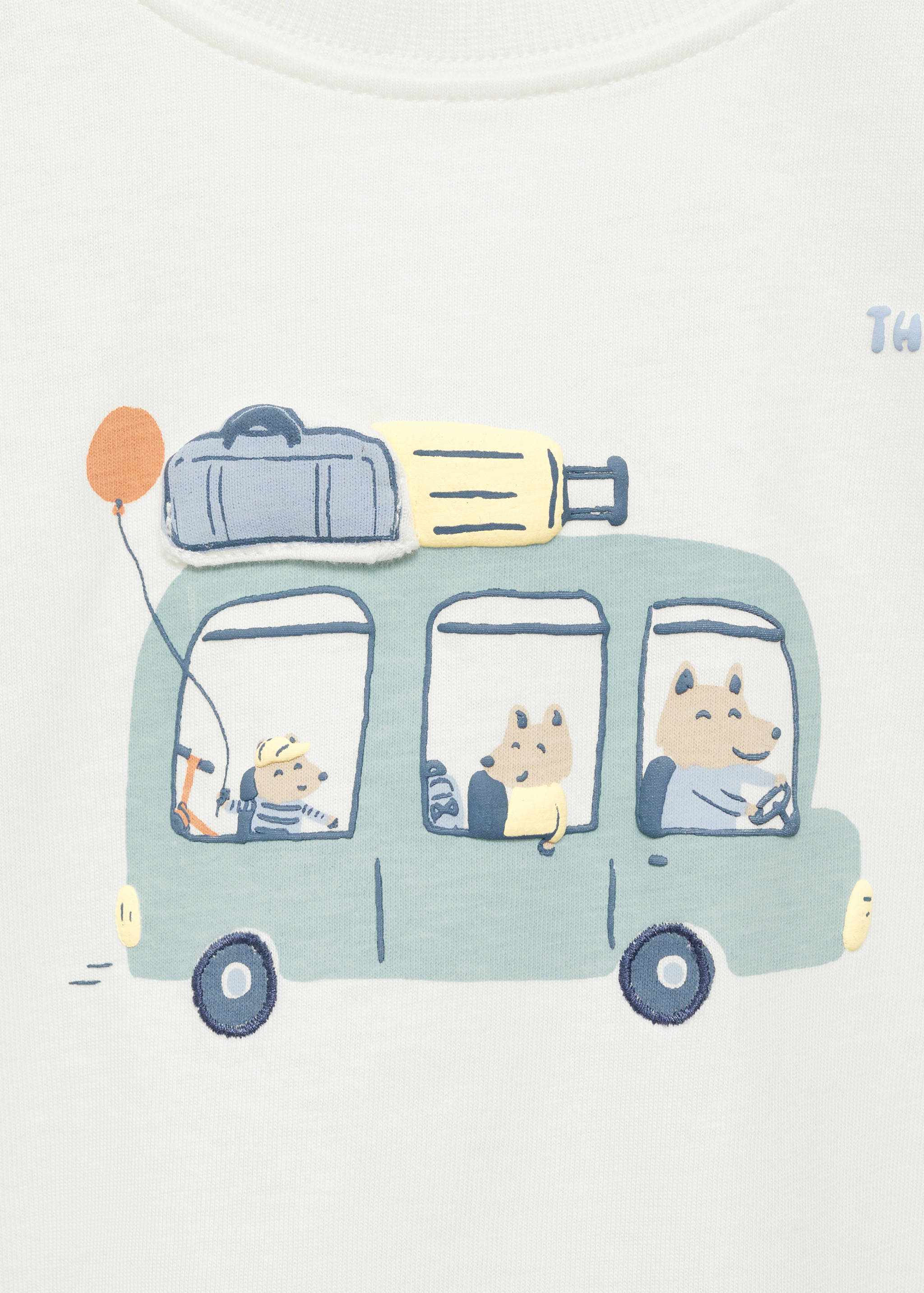 Cotton printed T-shirt - Details of the article 8