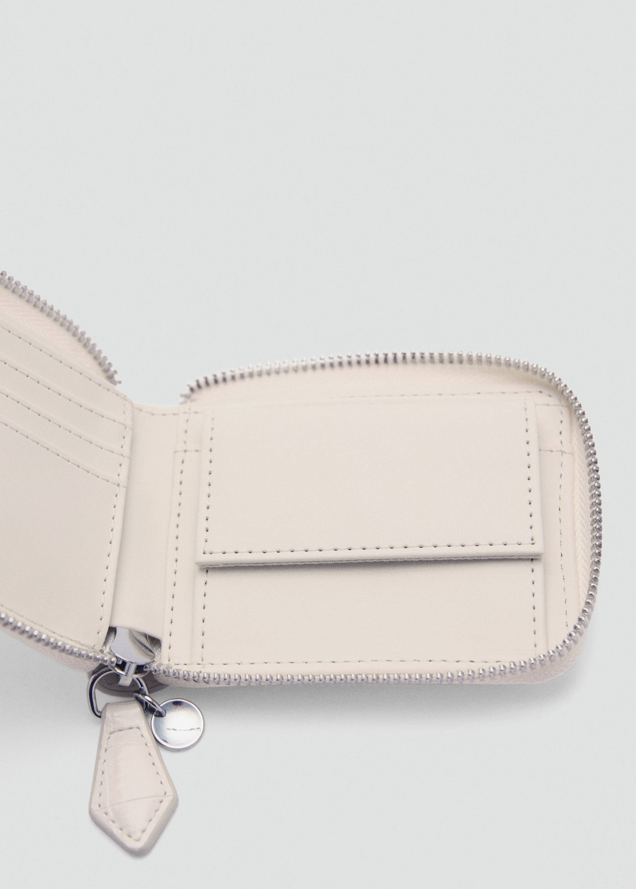 Croco faux-leather mini wallet - Details of the article 1