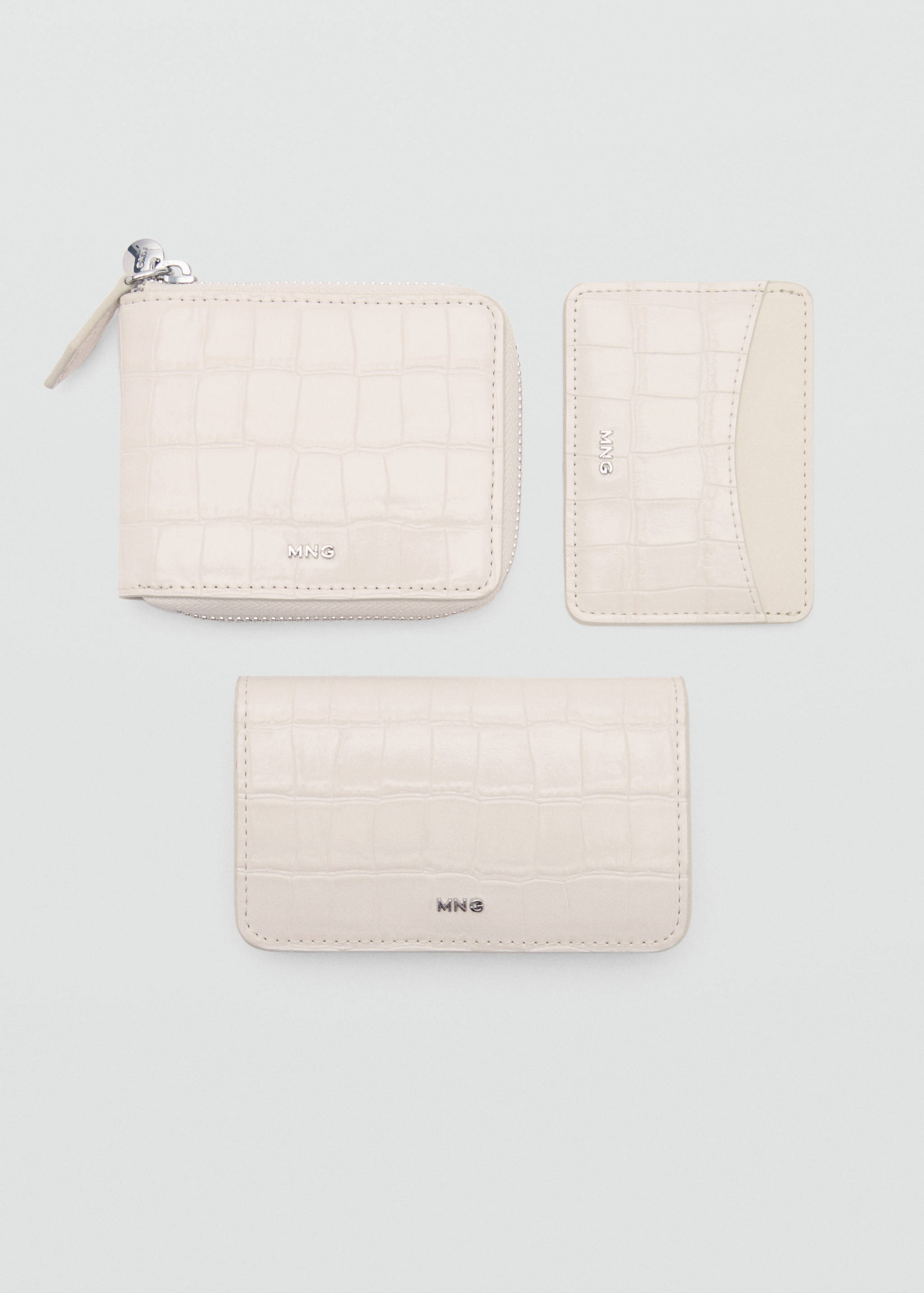 Croco faux-leather mini wallet - Details of the article 2