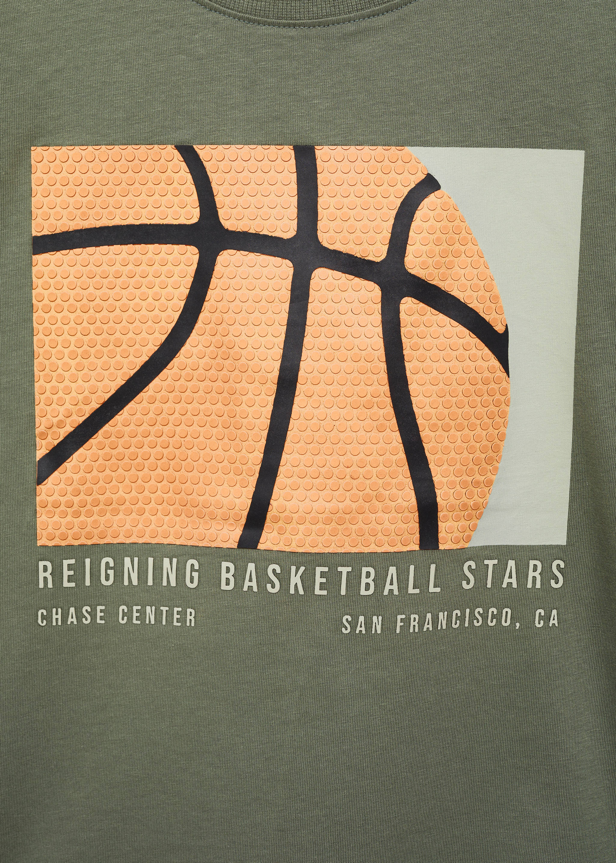 Printed cotton-blend T-shirt - Details of the article 8