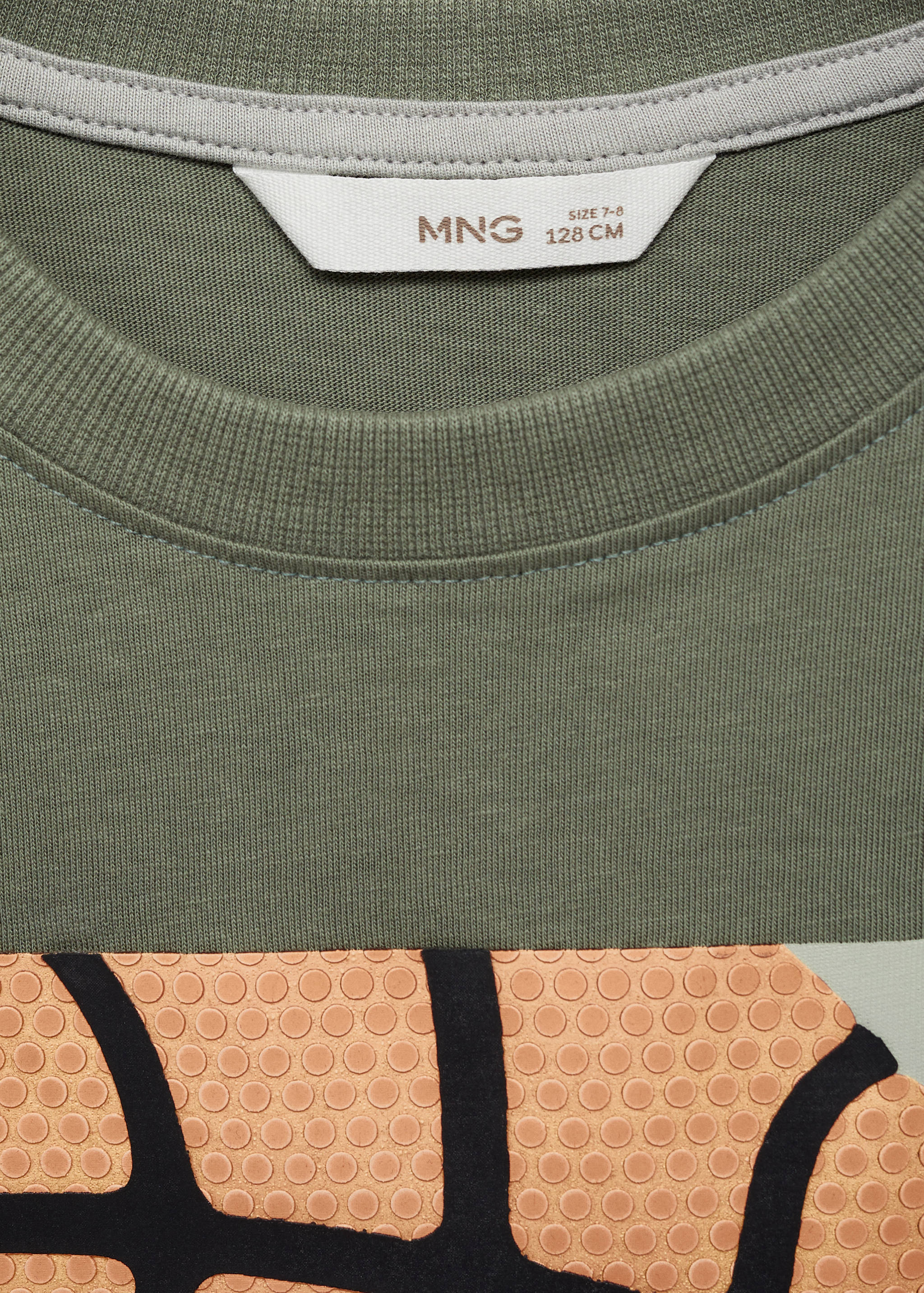 Printed cotton-blend T-shirt - Details of the article 0