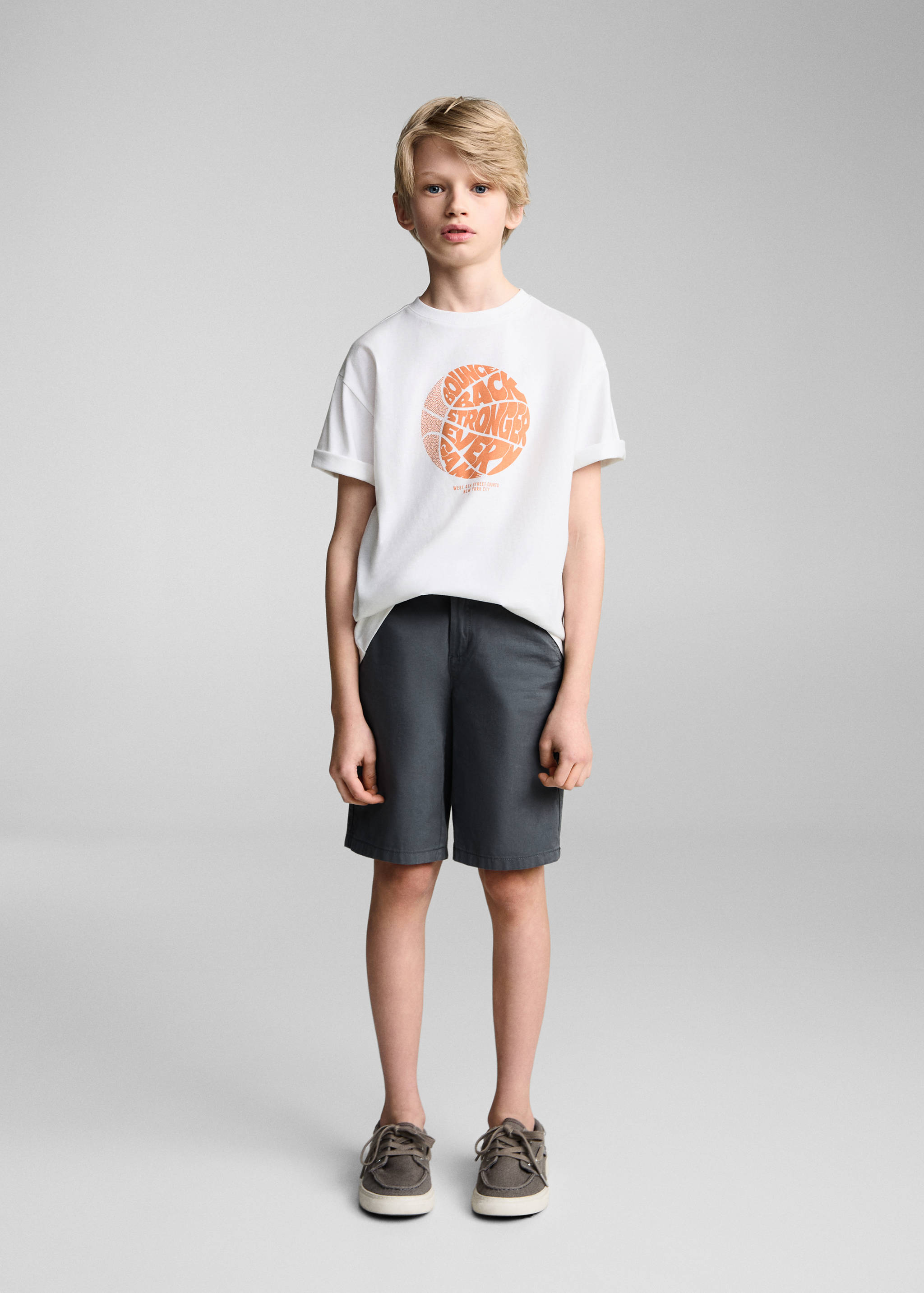 Camiseta estampada manga corta - Plano general