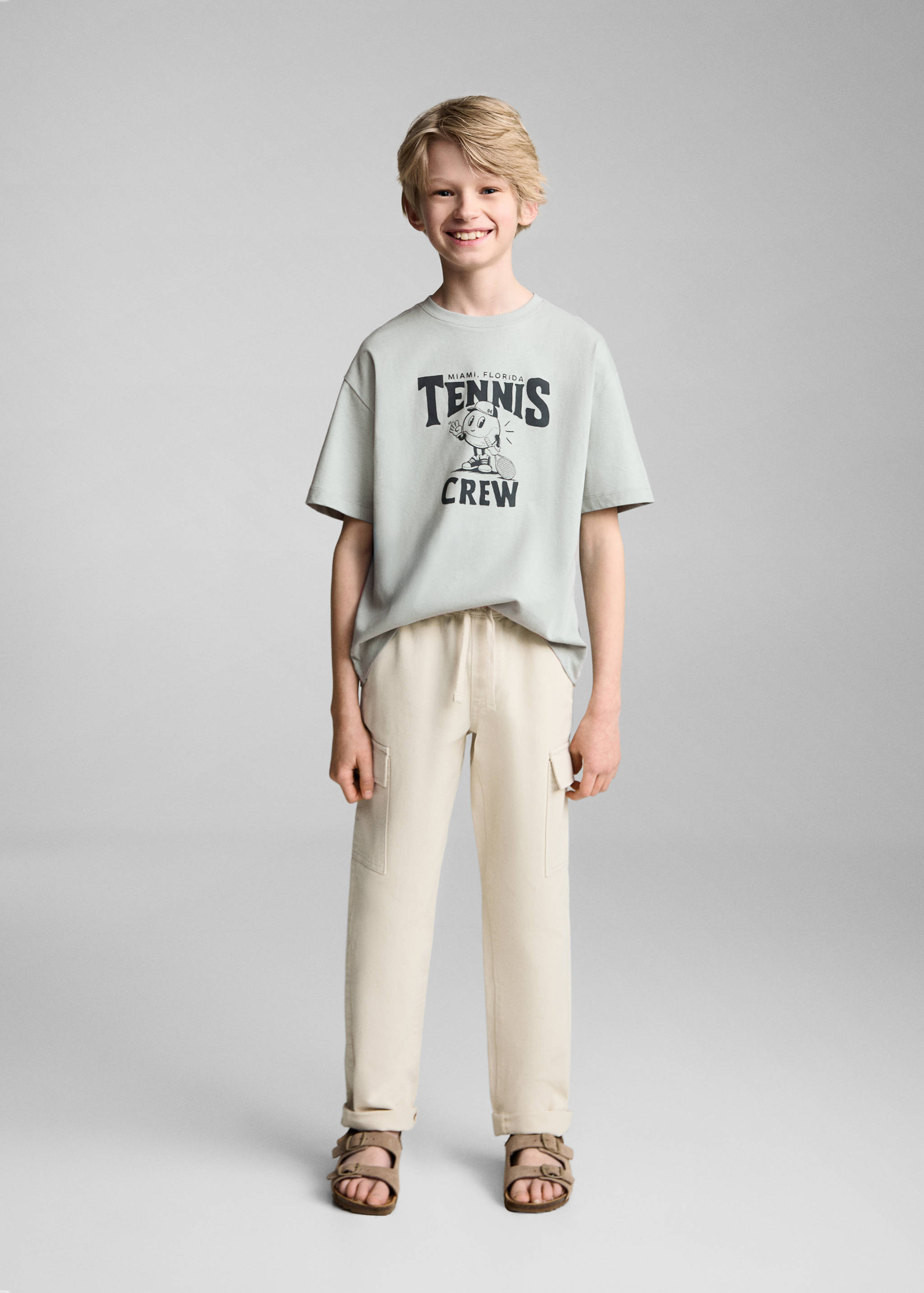 Camiseta estampada manga corta - Plano general