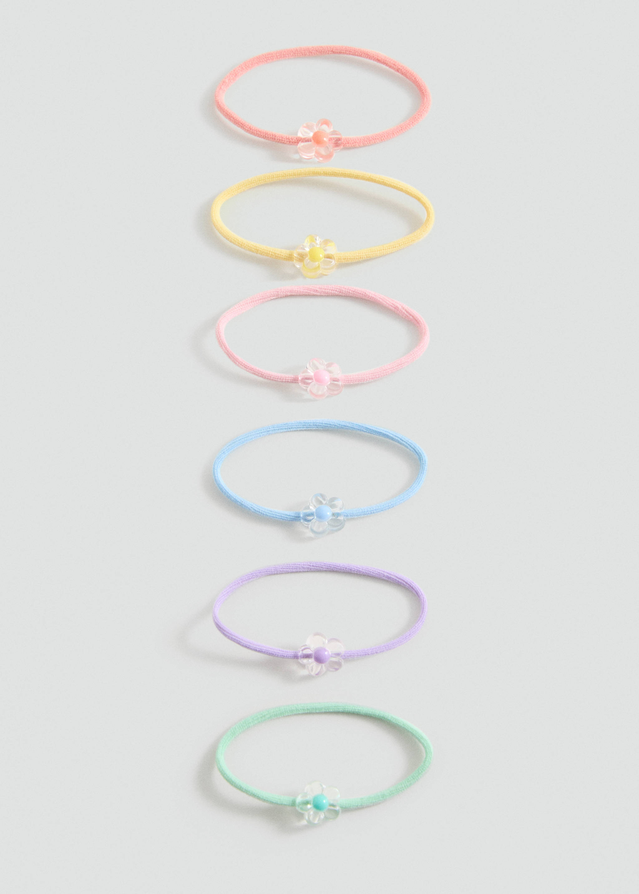 Pack 6 hair ties - Article without model