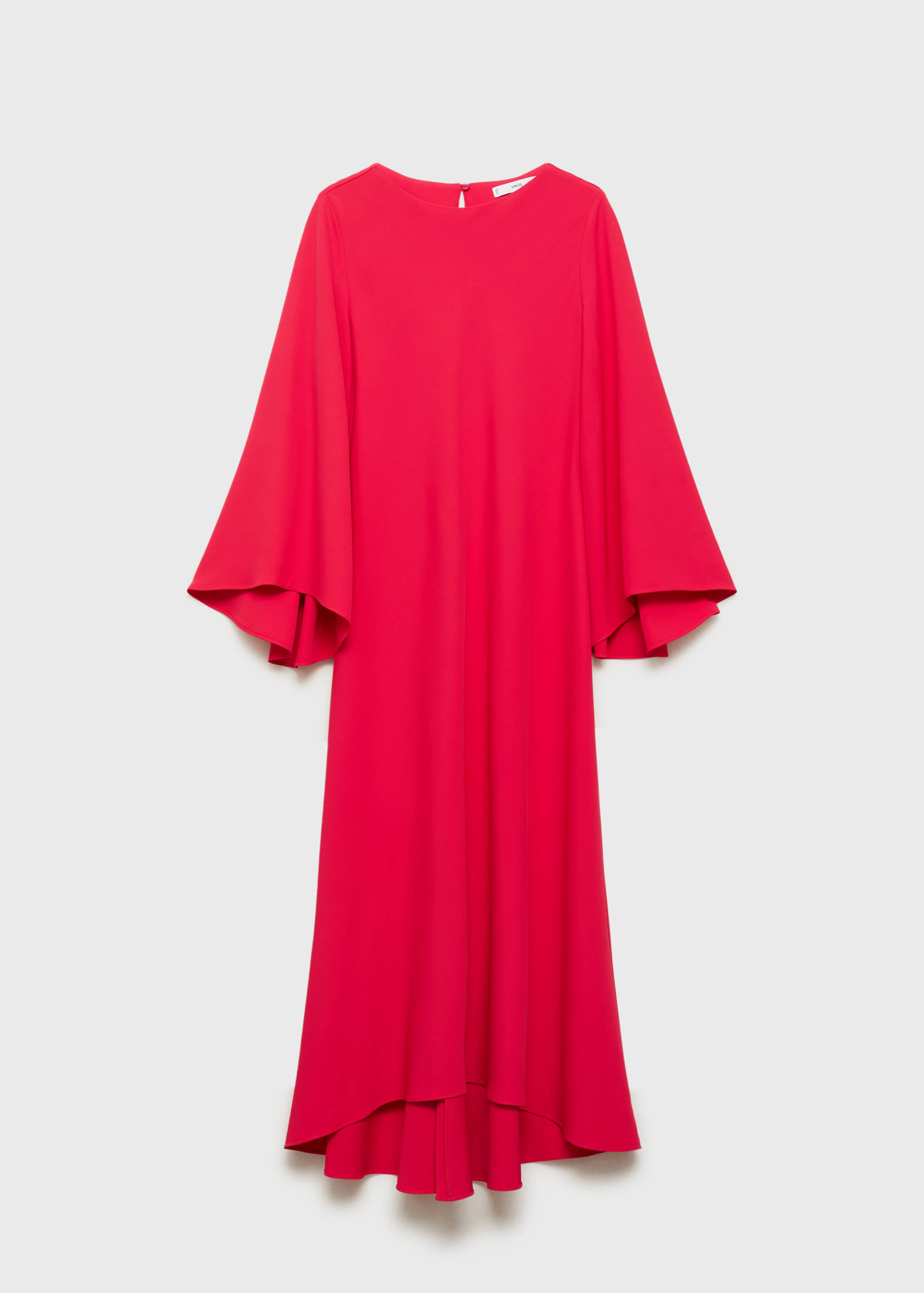 Long flared sleeve dress - Article without model
