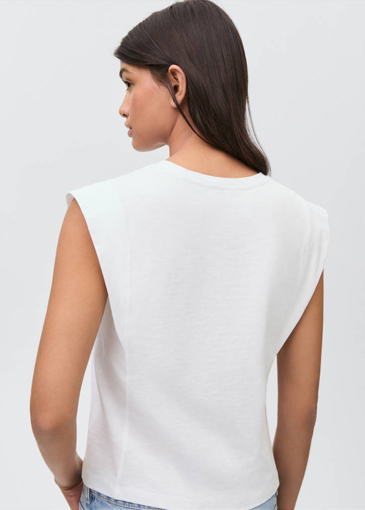 Pleated T-shirt — Off White