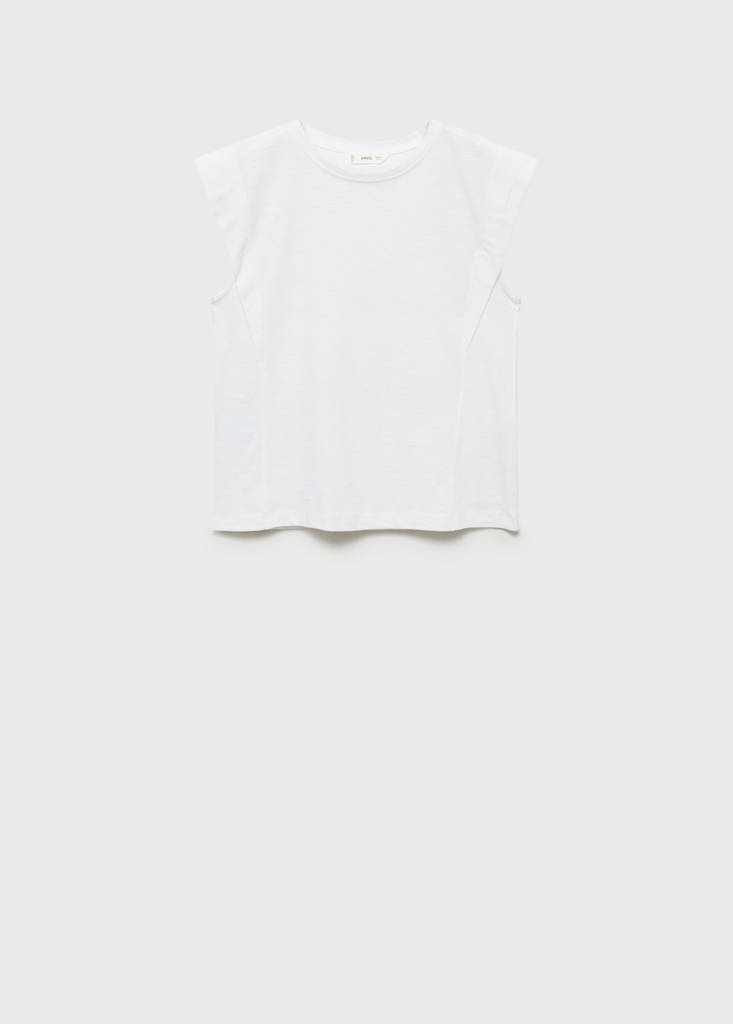 Pleated T-shirt — Off White