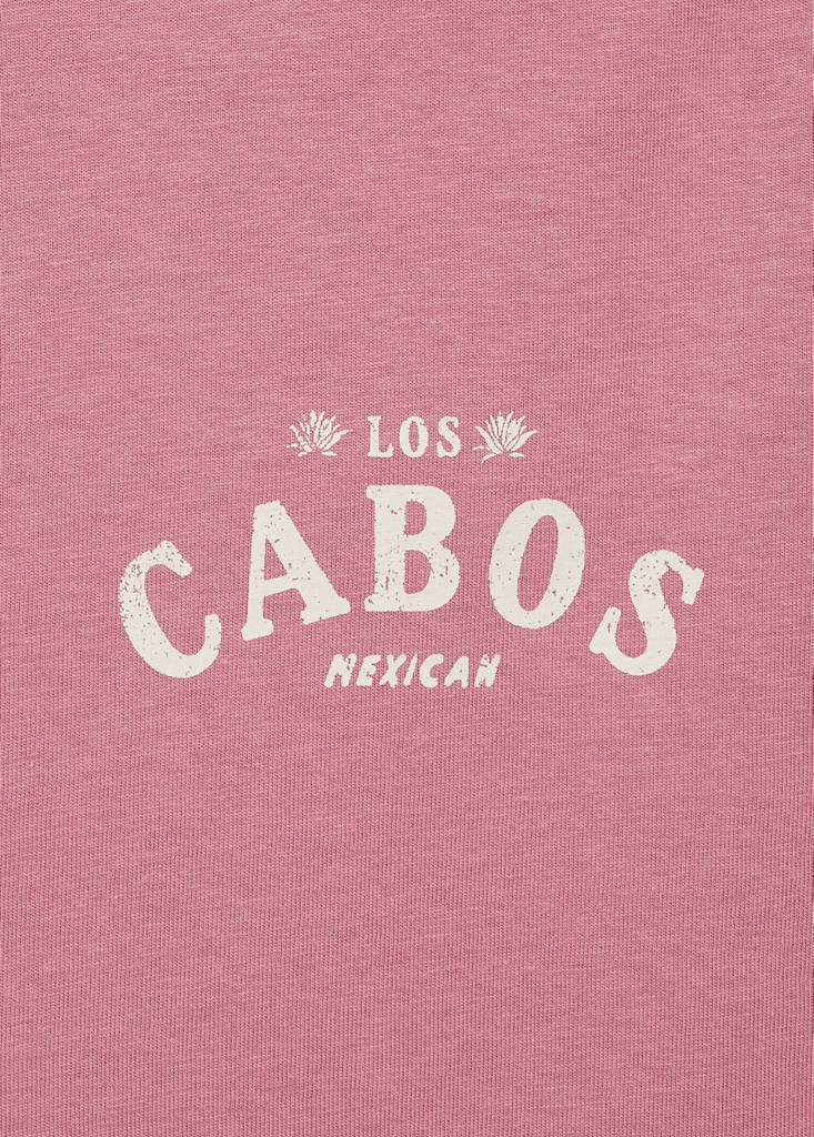 Short-sleeved printed t-shirt — Pale Pink