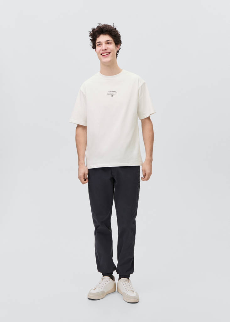 Short-sleeved printed t-shirt — Off White