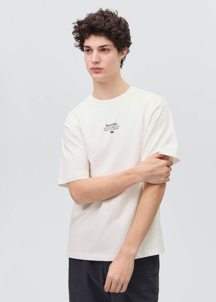 Short-sleeved printed t-shirt — Off White