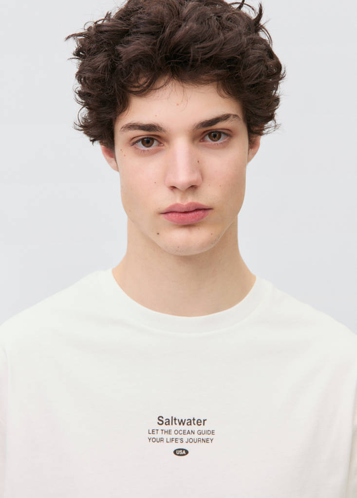 Short-sleeved printed t-shirt — Off White