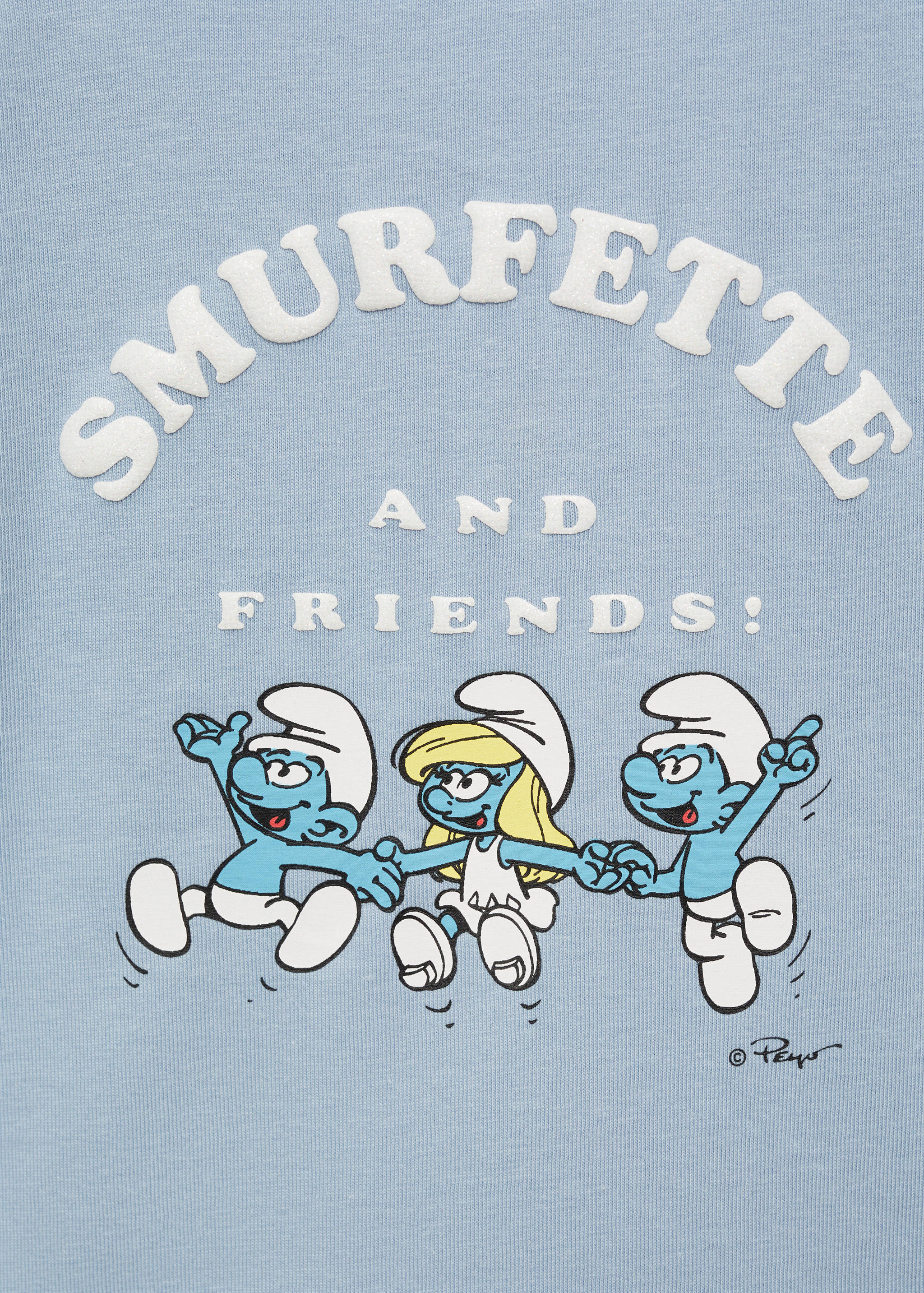 Smurfs frilly t-shirt - Details of the article 0