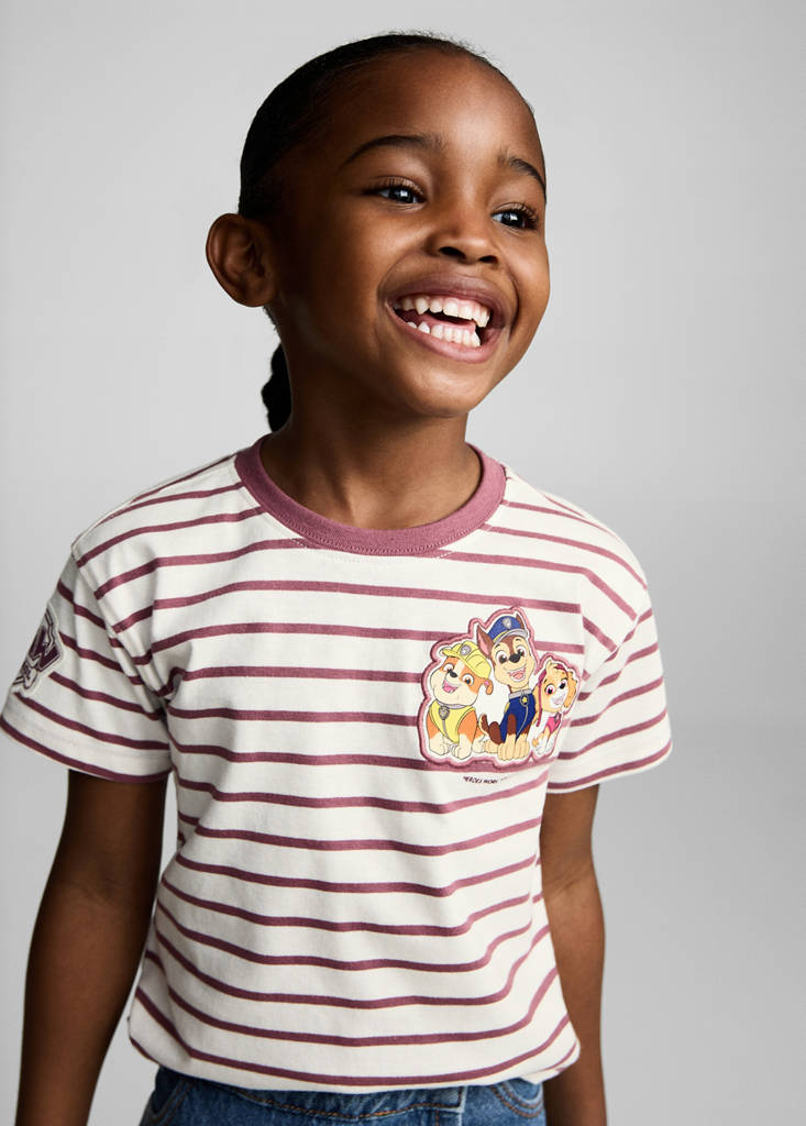 Paw Patrol T-shirt — Dark Red