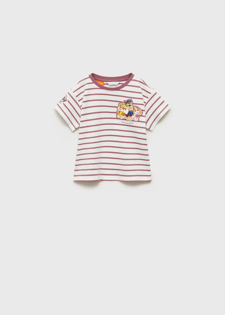Paw Patrol T-shirt — Dark Red