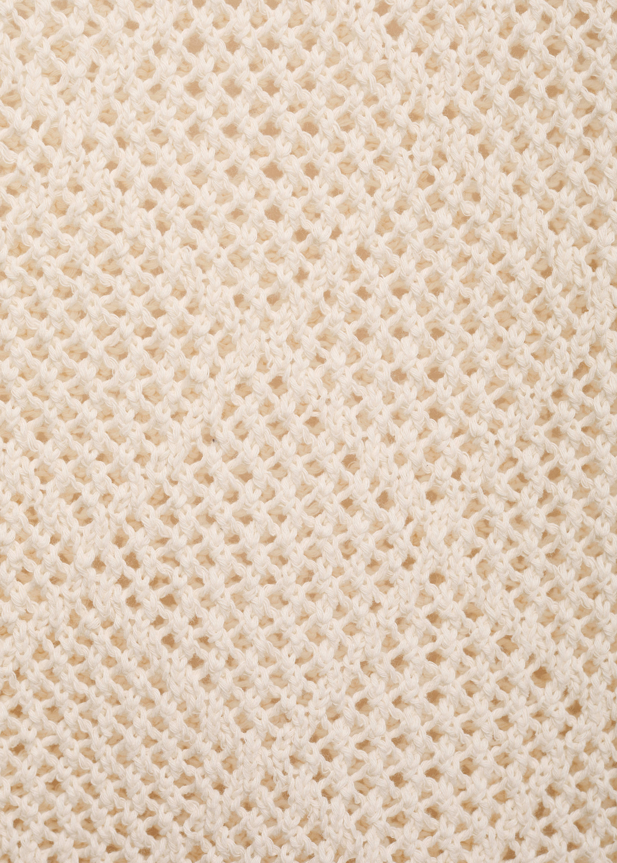 Camisola de algodão de malha rendada - Pormenor do artigo 8