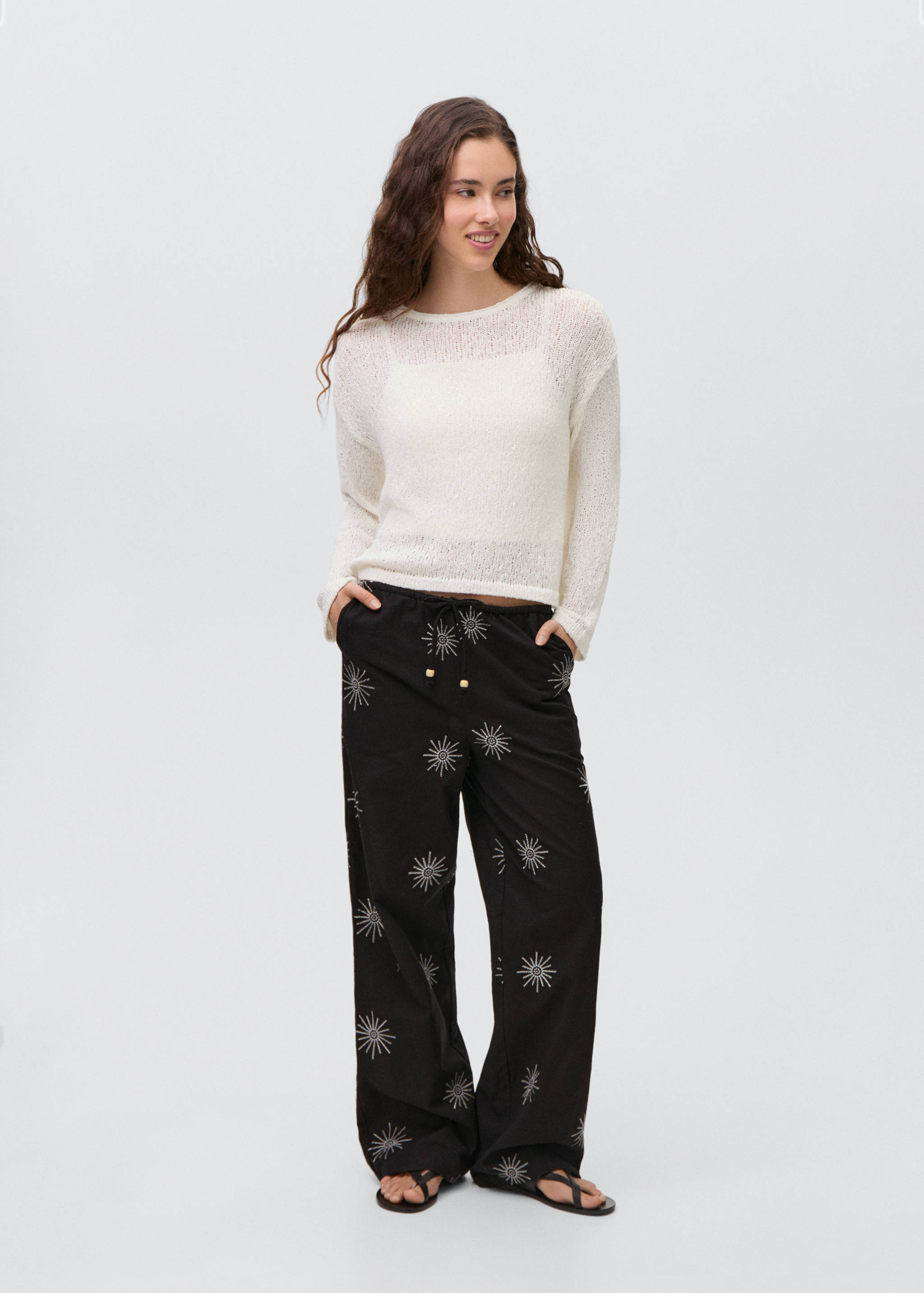 Jersey punto textura - Plano general