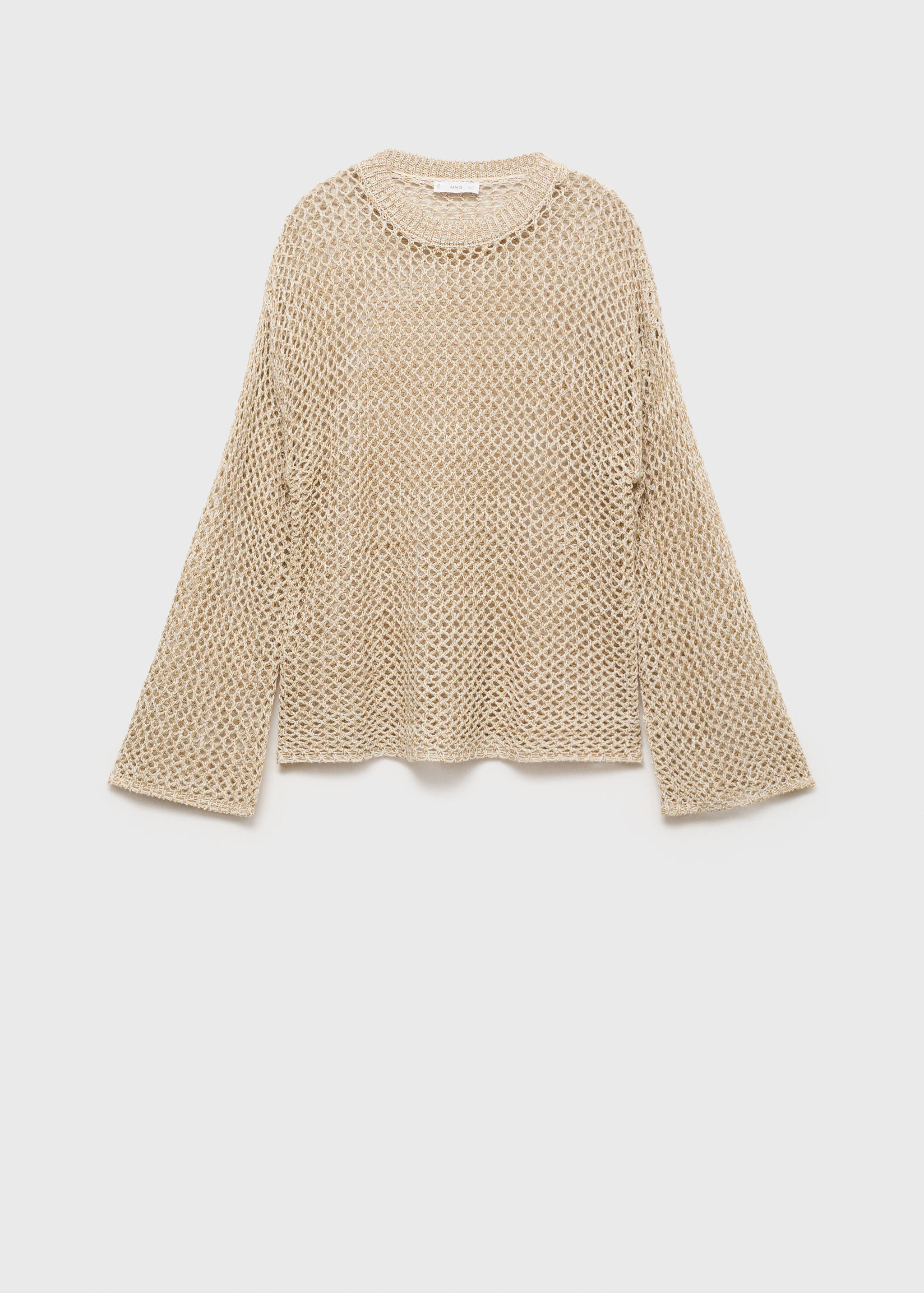 Camisola malha com pormenores abertos - Artigo sem modelo