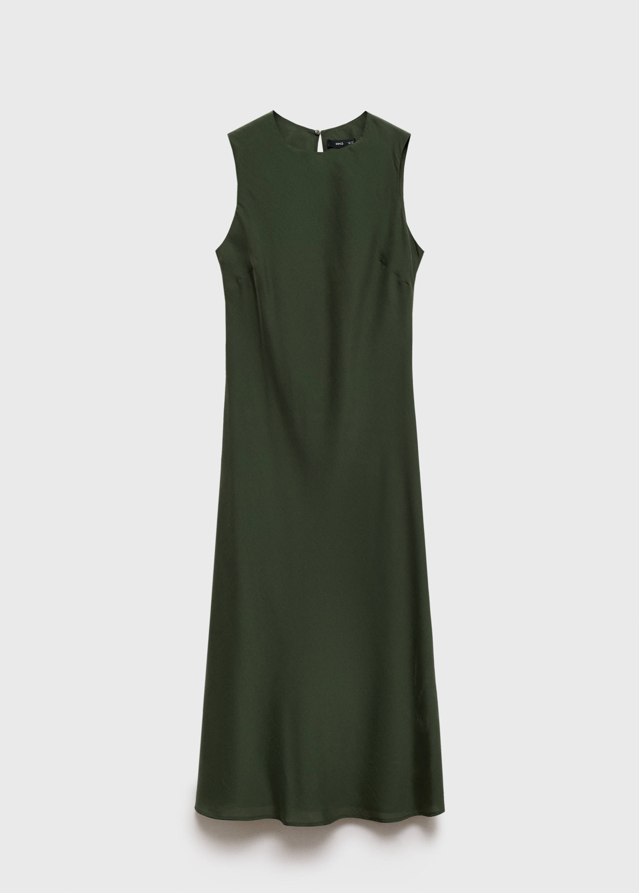 Vestido pelo joelho reto - Artigo sem modelo