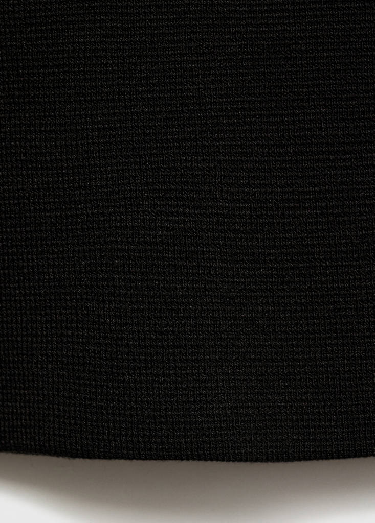 Fine-knit waistcoat with buttons — Chocolate