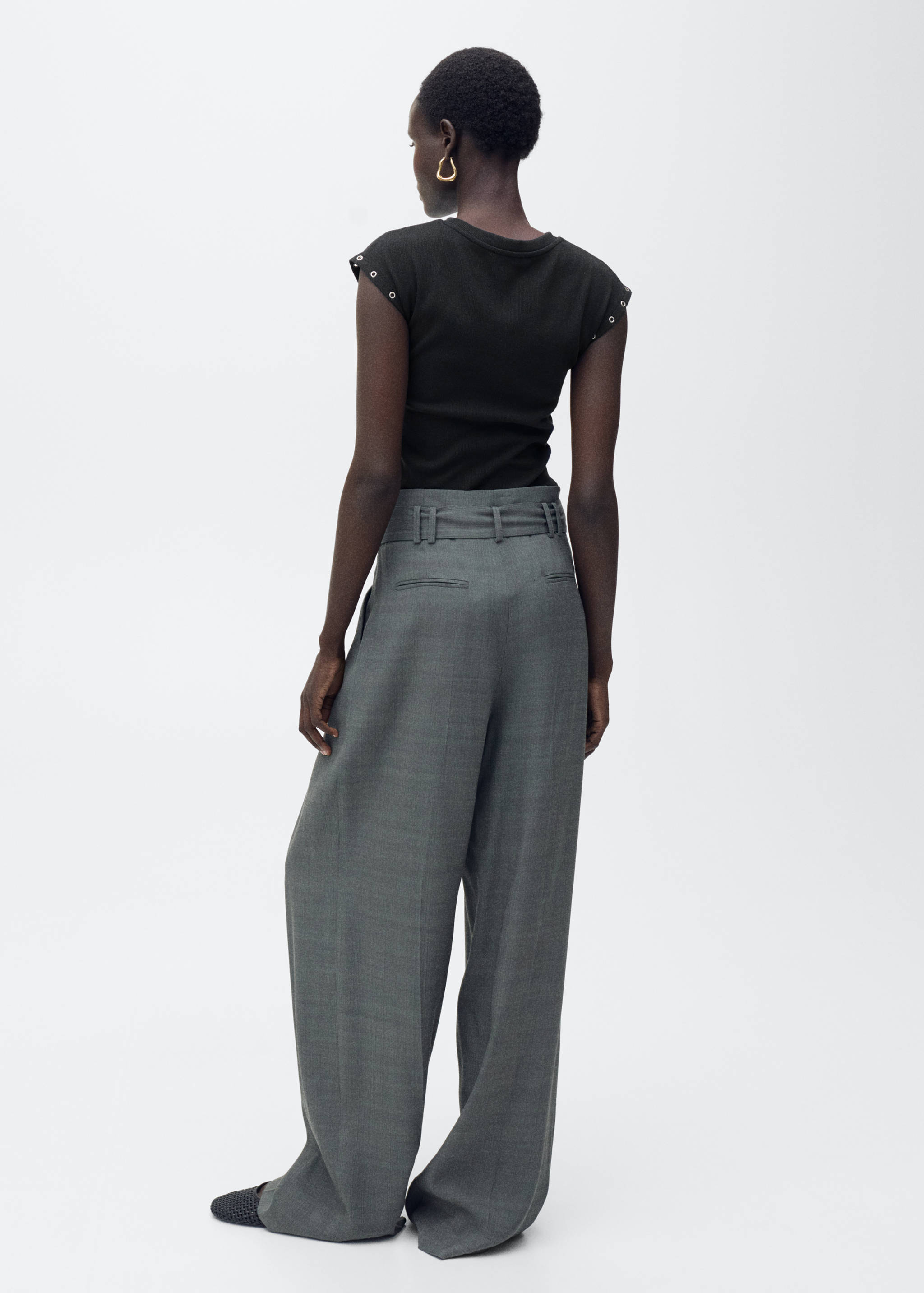 Samarreta canalé rivet encunyat - Revers de l'article