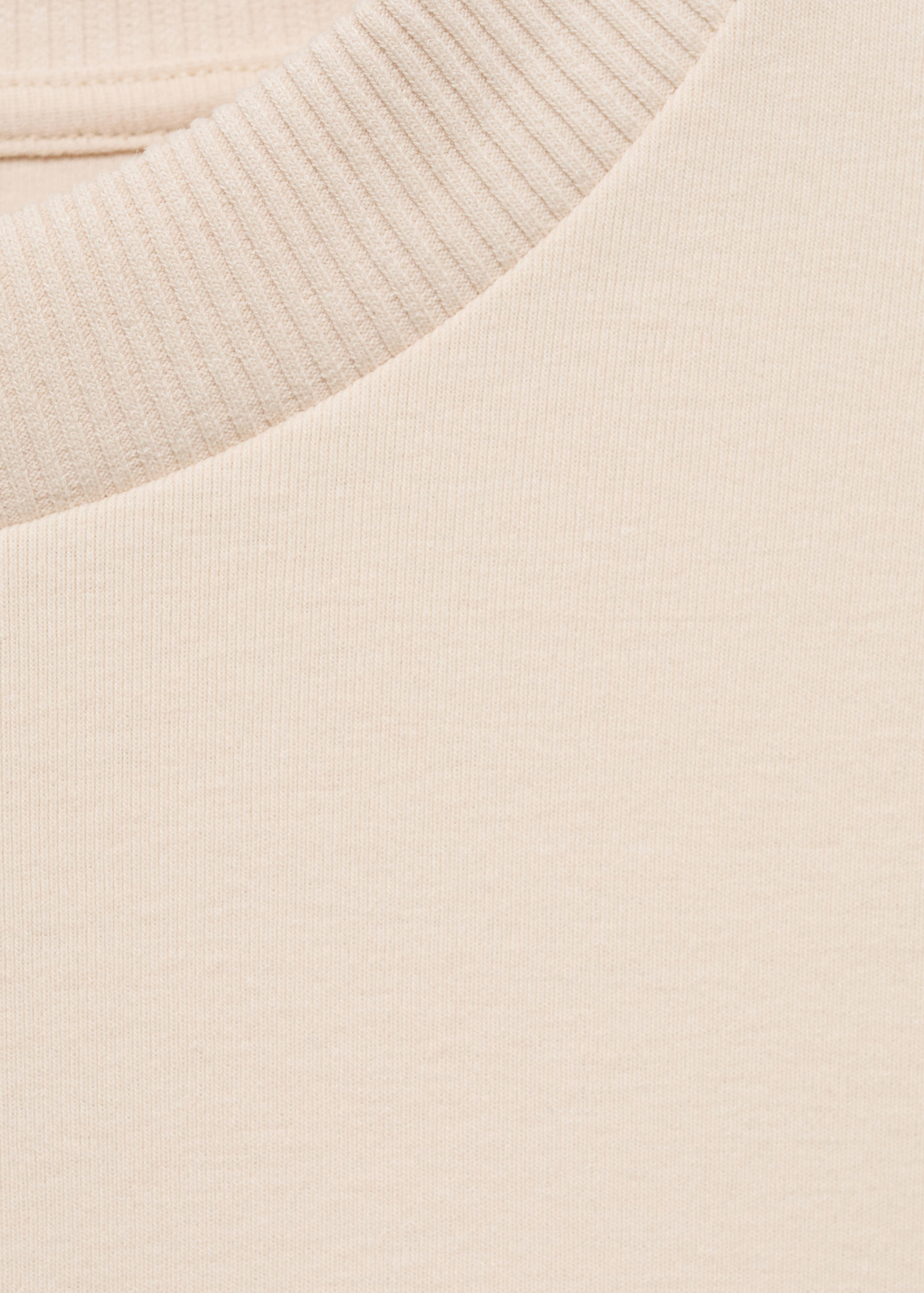 T-Shirt aus Baumwollmischung mit kurzen Ärmeln - Detail des Artikels 8