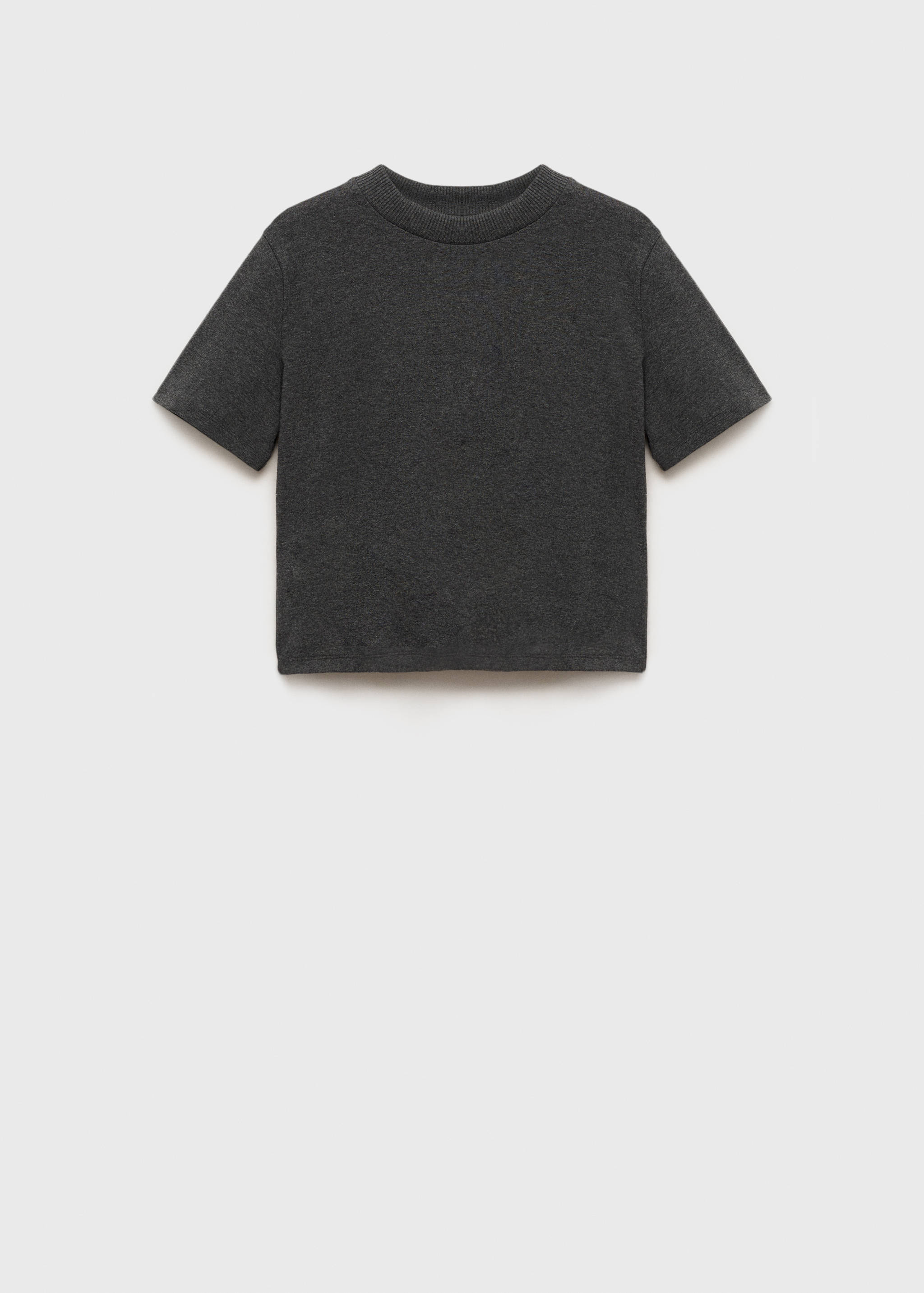 T-Shirt aus Baumwollmischung mit kurzen Ärmeln - Artikel ohne Model