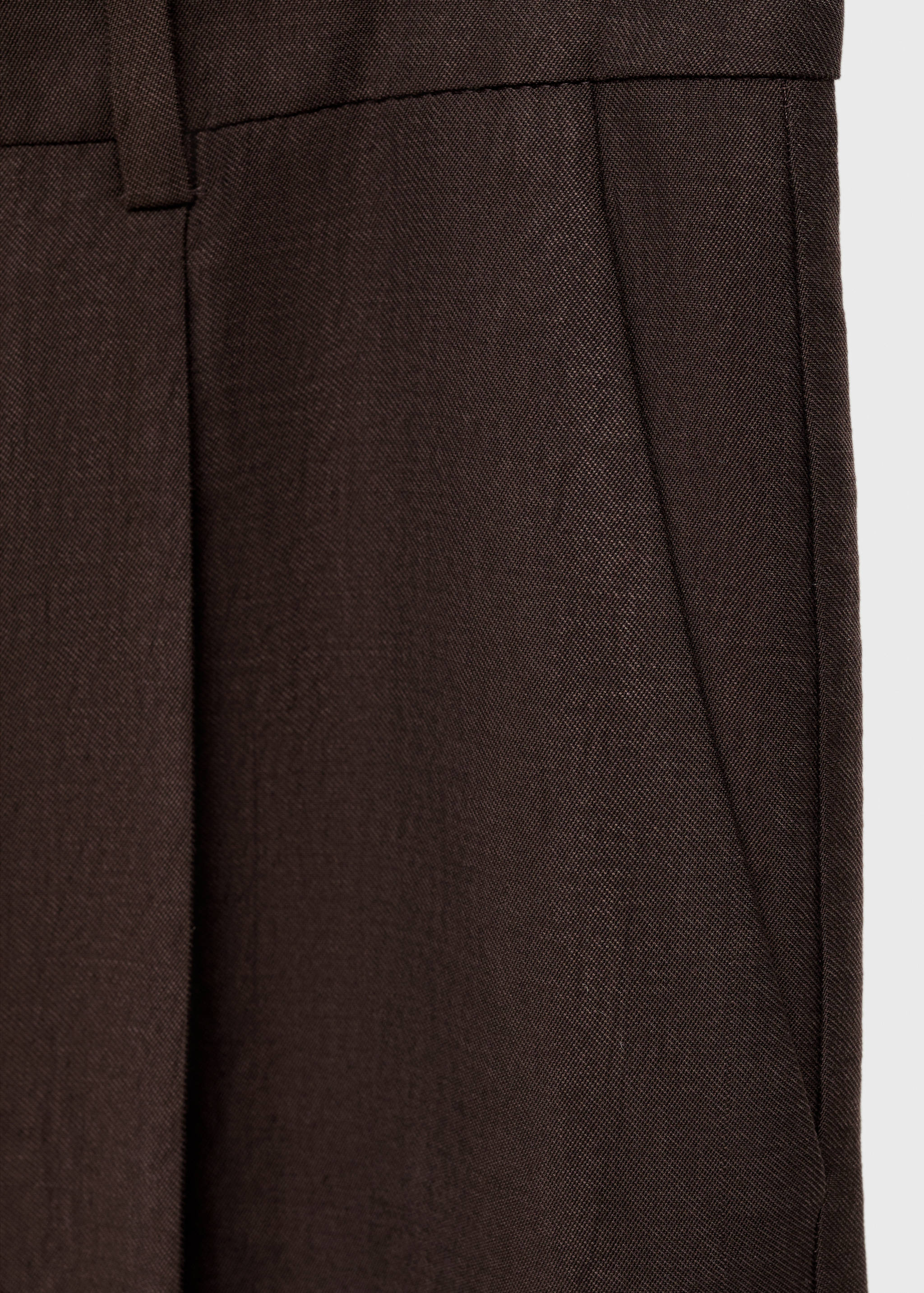 Straight pants suit lyocell - Details of the article 0