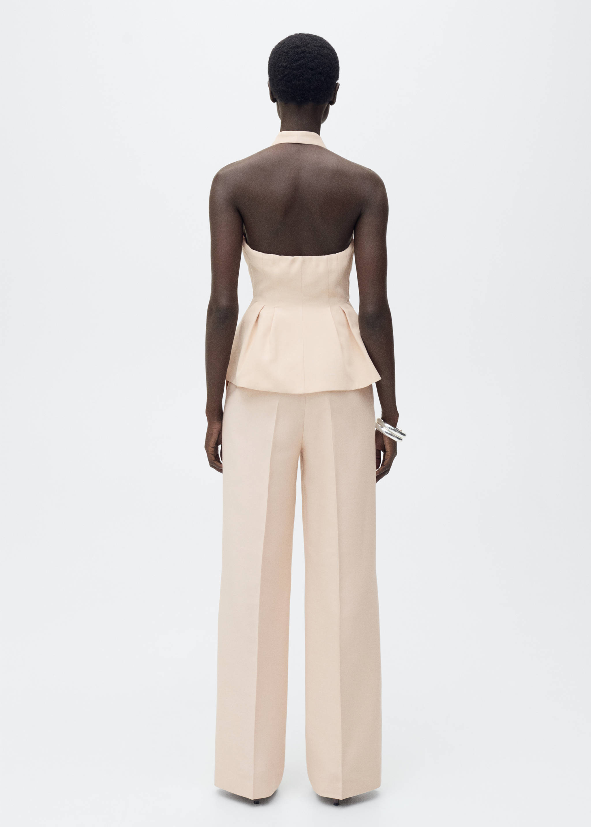 Gerade Anzughose - Rückseite des Artikels