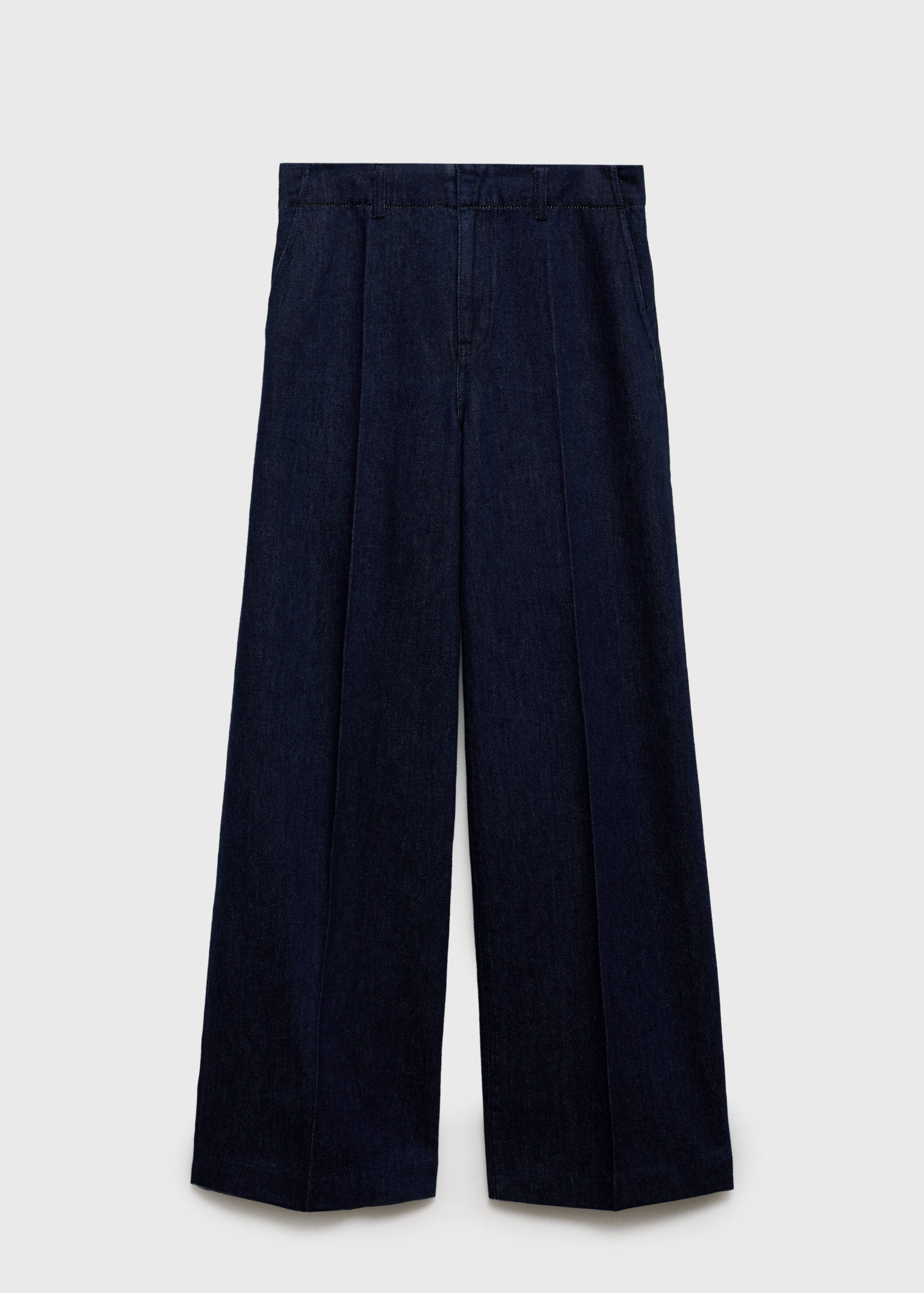 Wide leg denim trousers - Article without model