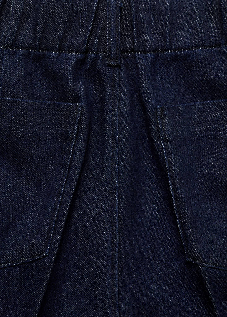 Wide leg denim trousers — Open Blue