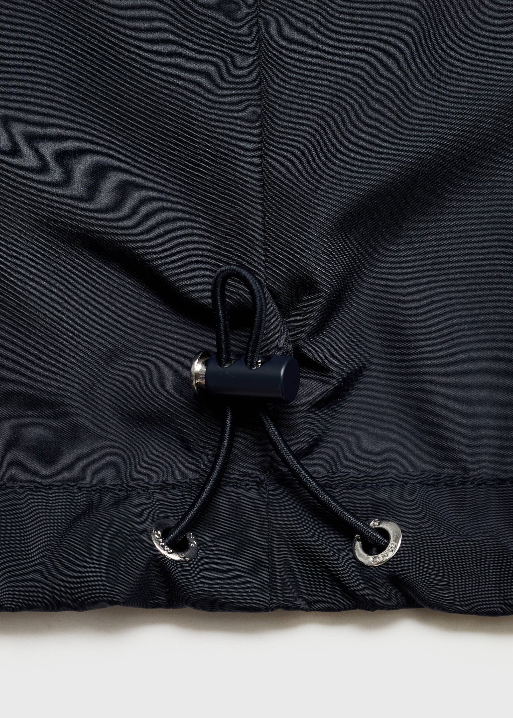 Regular-fit technical fabric jacket - Details of the article 0
